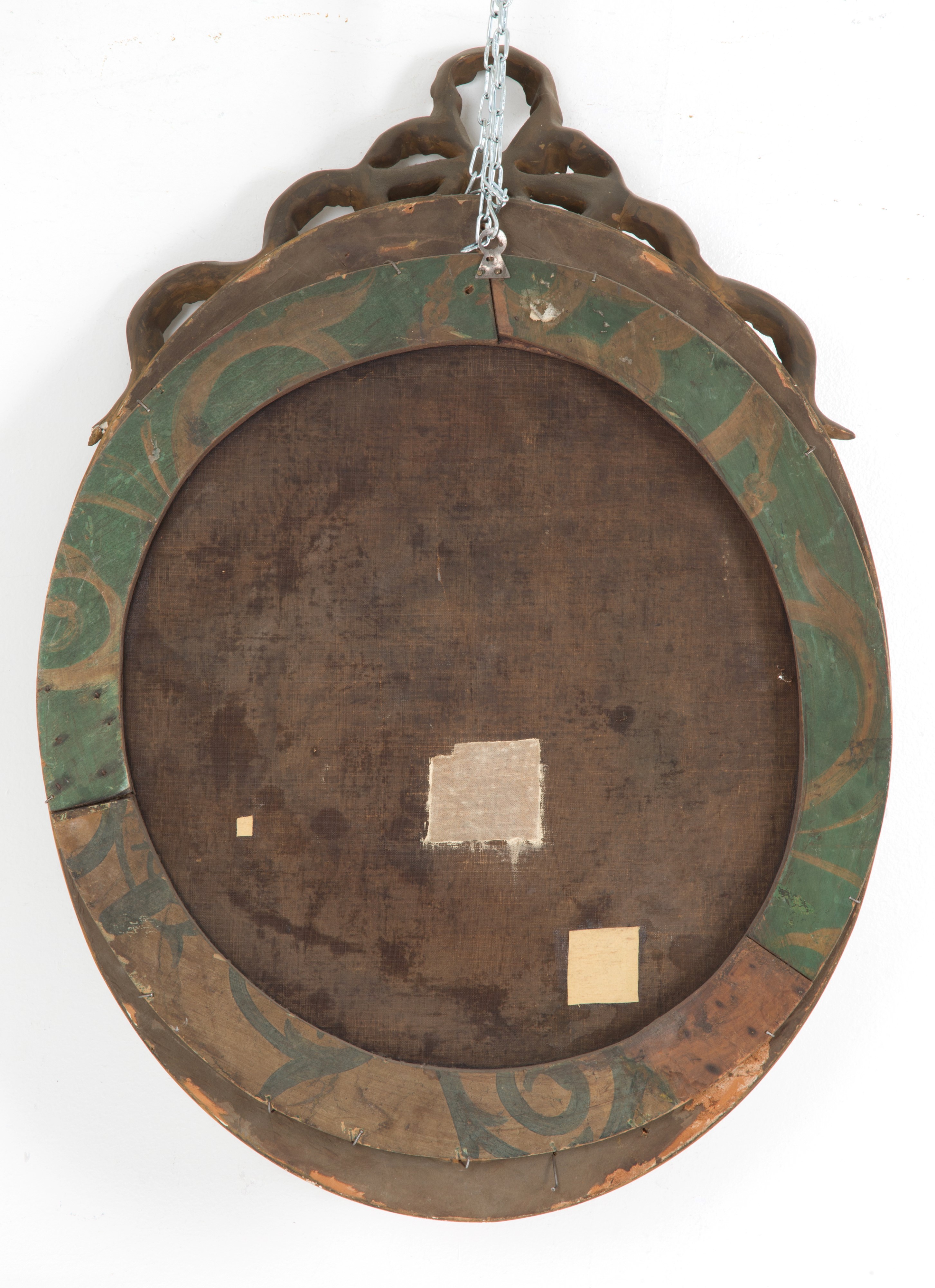 Dipinto ovale "PUTTI"