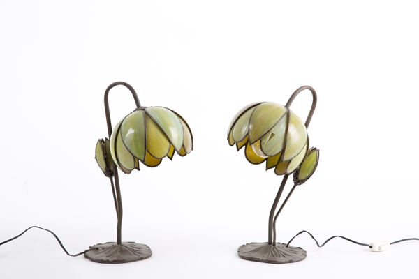 Pair of table lamps