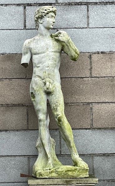 Scultura "DAVID"  - Asta MILANO DECOR - Antiques, Fine Art, Carpets & Design Auction (n. 101) - Viscontea Casa d'Aste