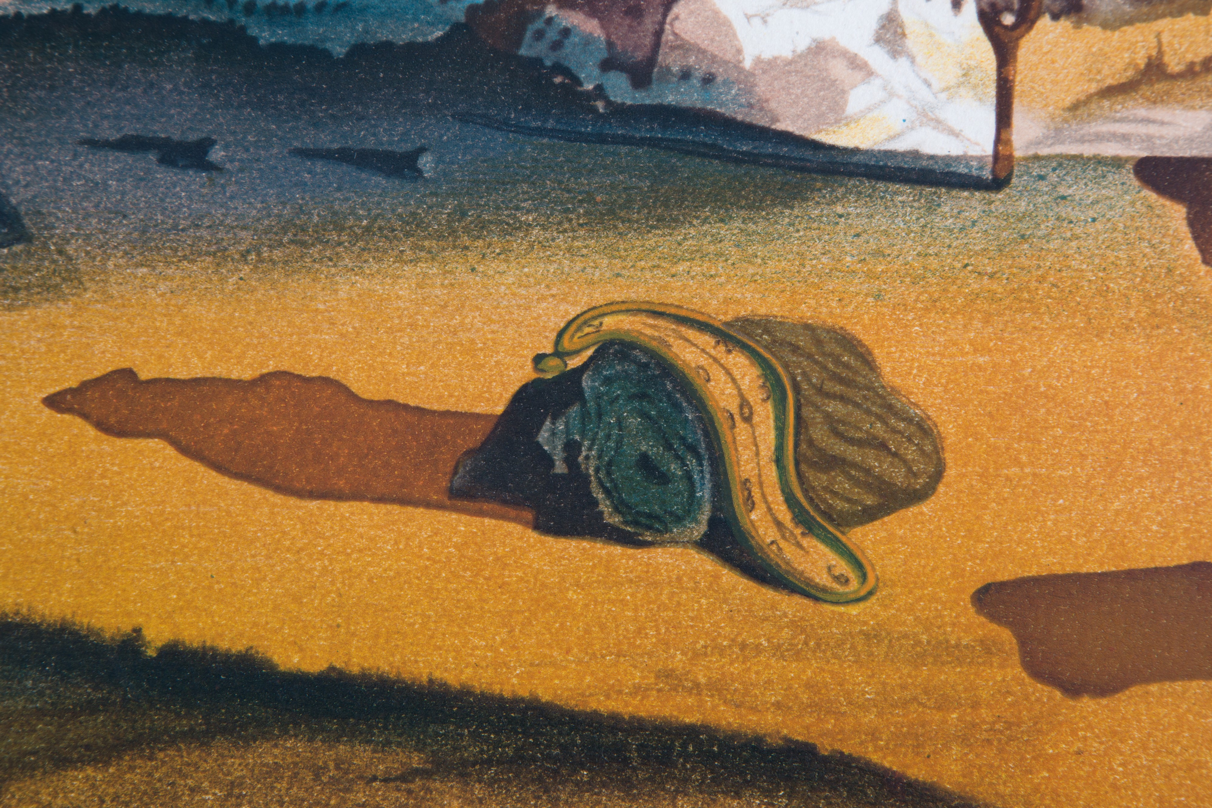 Litografia "LES MONTRES MOLLES"