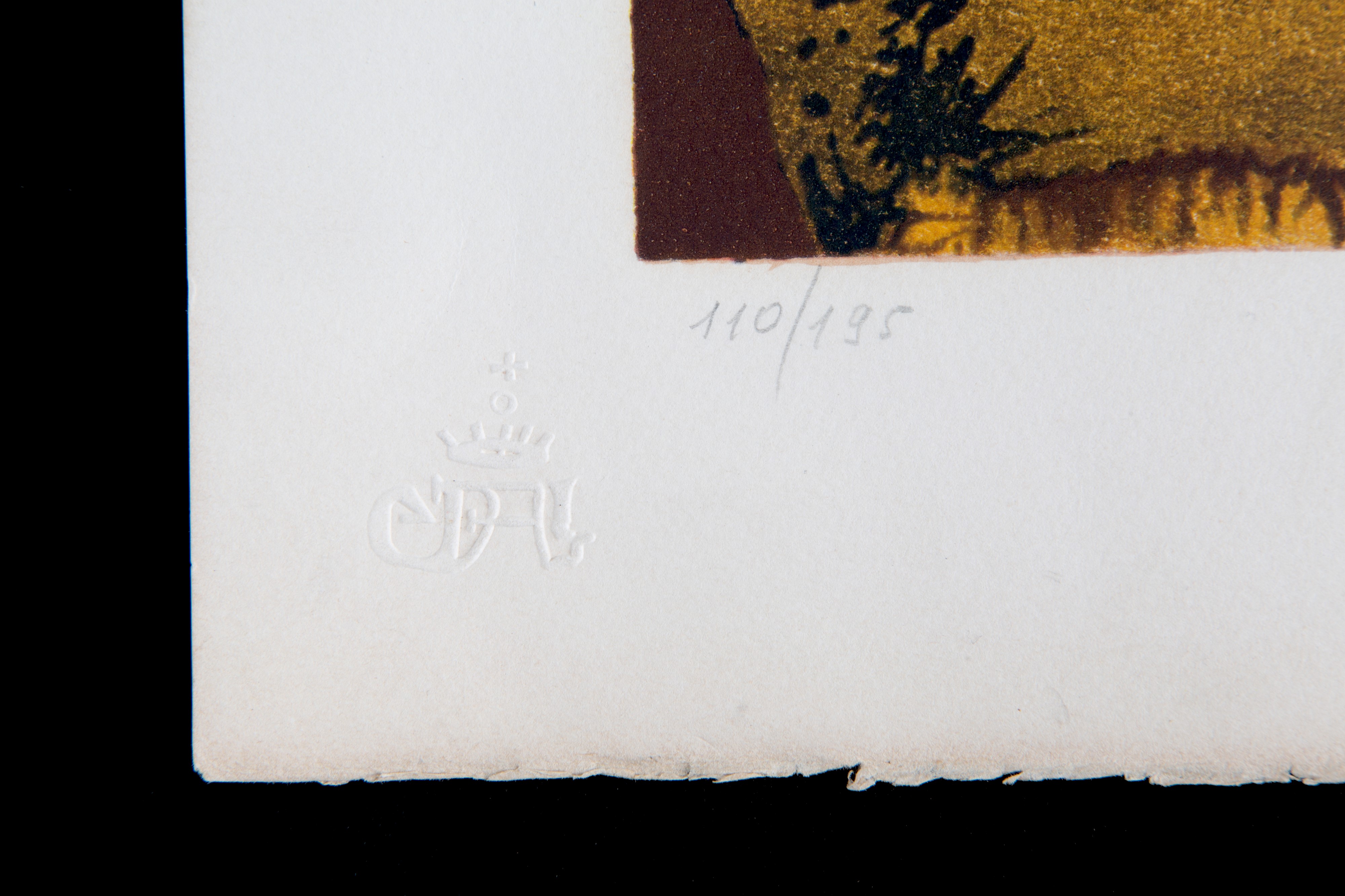 Litografia "LES MONTRES MOLLES"