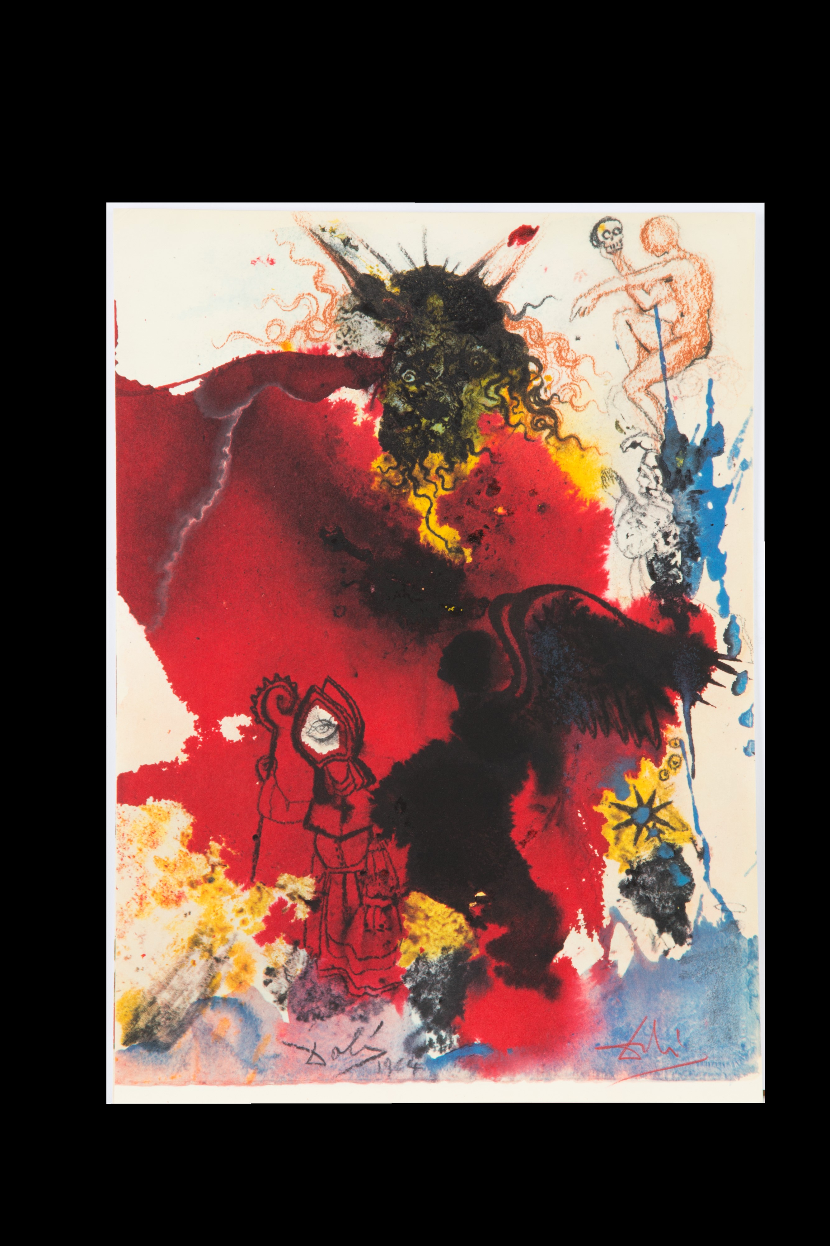 Salvador Dali' - Tre Litografie. Biblia Sacra