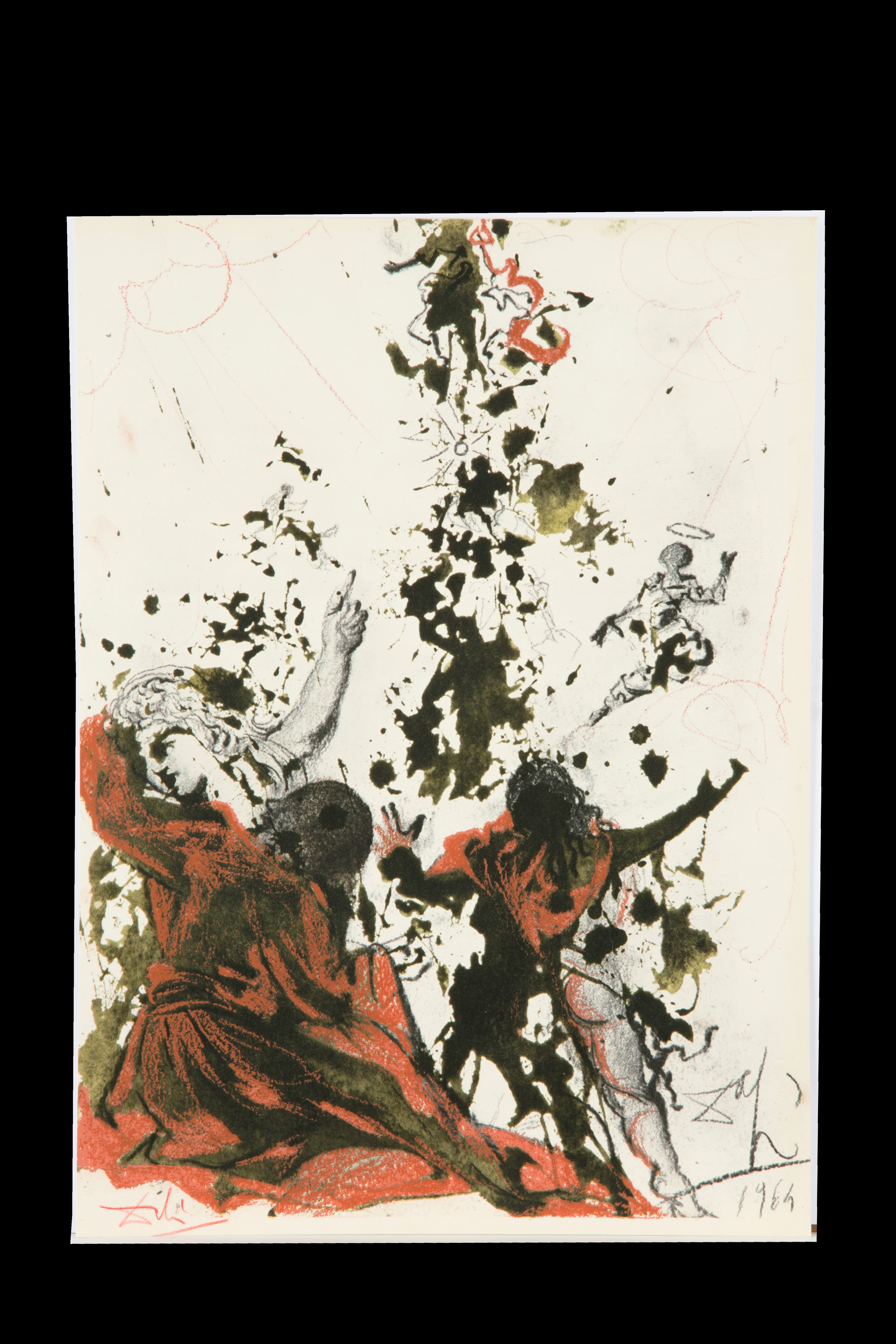 Salvador Dali' - Tre Litografie. Biblia Sacra