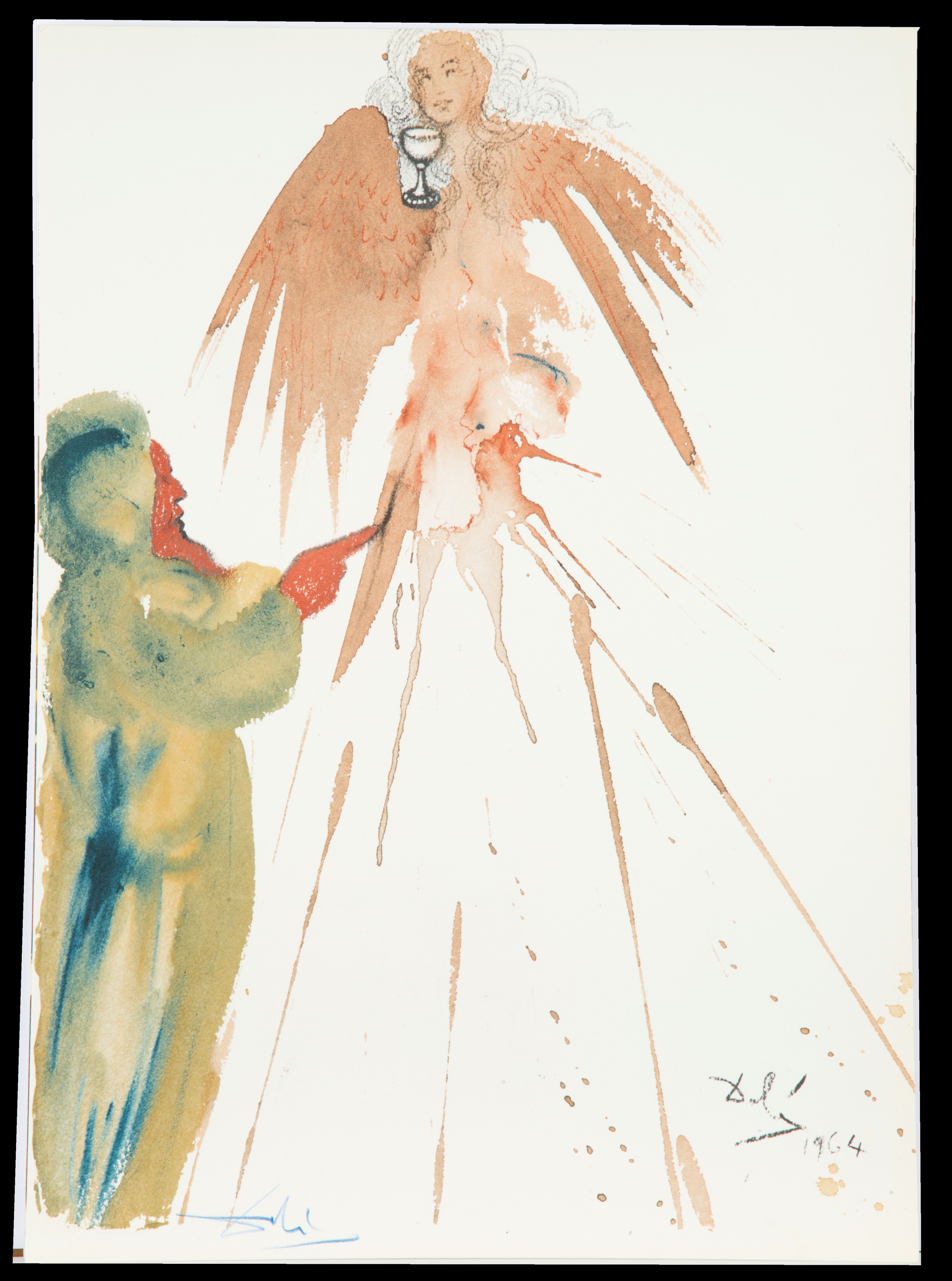 Salvador Dali' - Quattro Litografie. Biblia Sacra