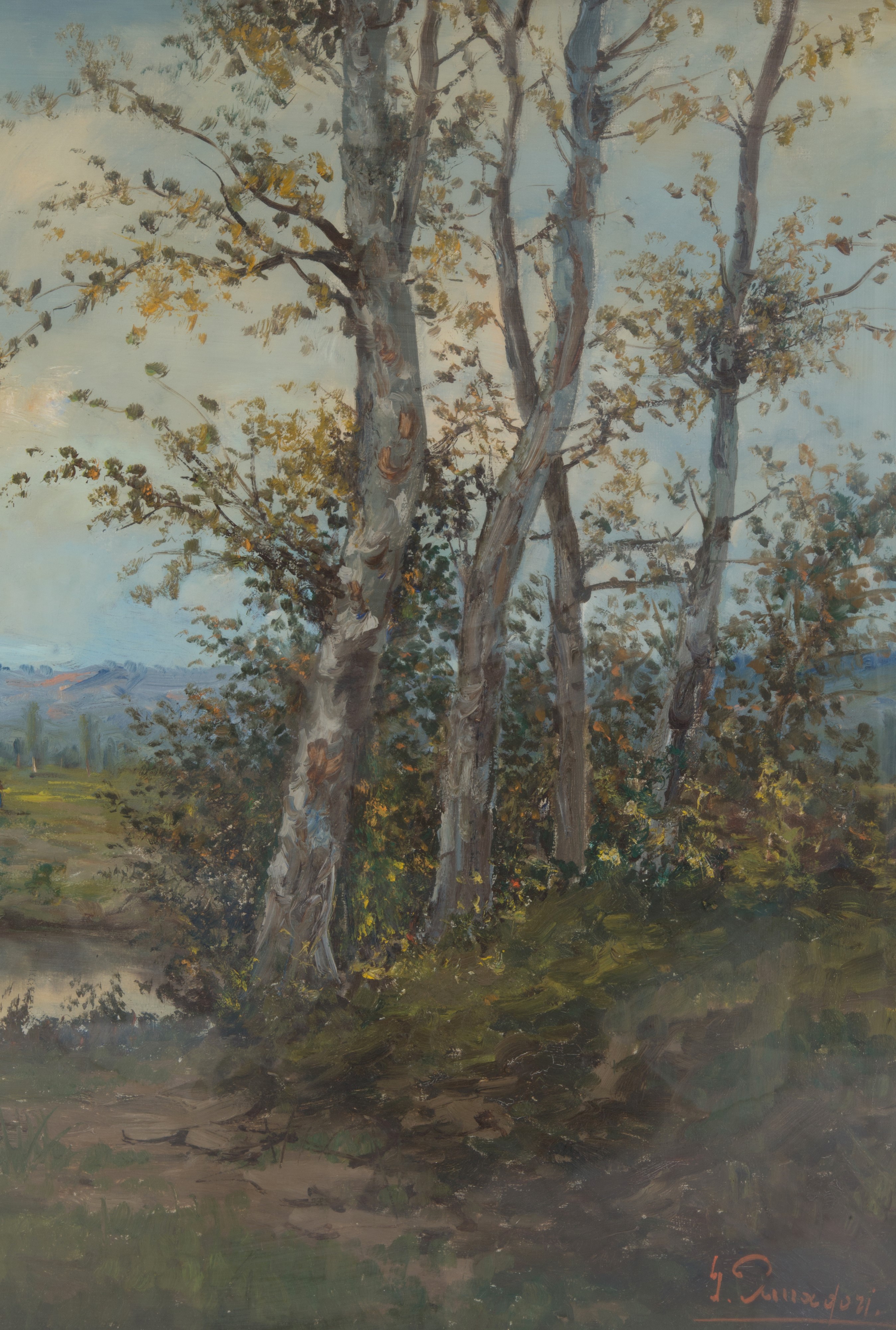 Giuliano Amadori - Dipinto "L'autunno"