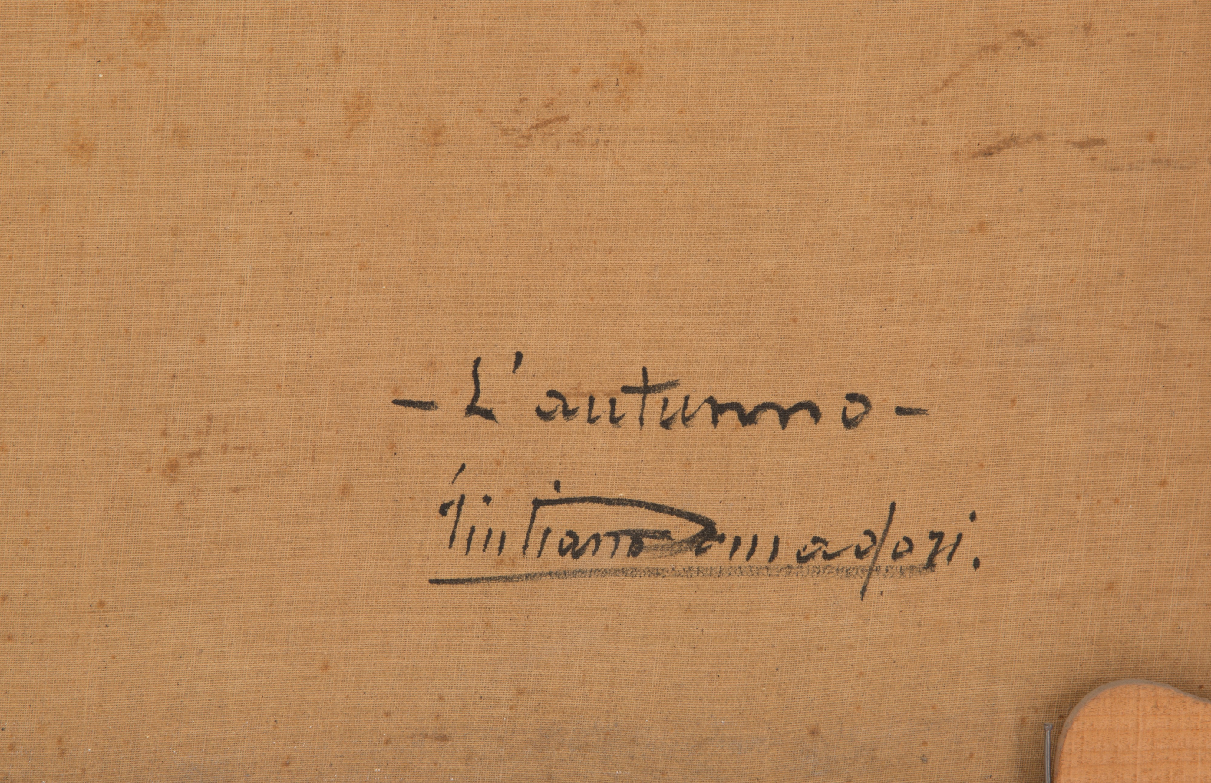 Giuliano Amadori - Dipinto "L'autunno"
