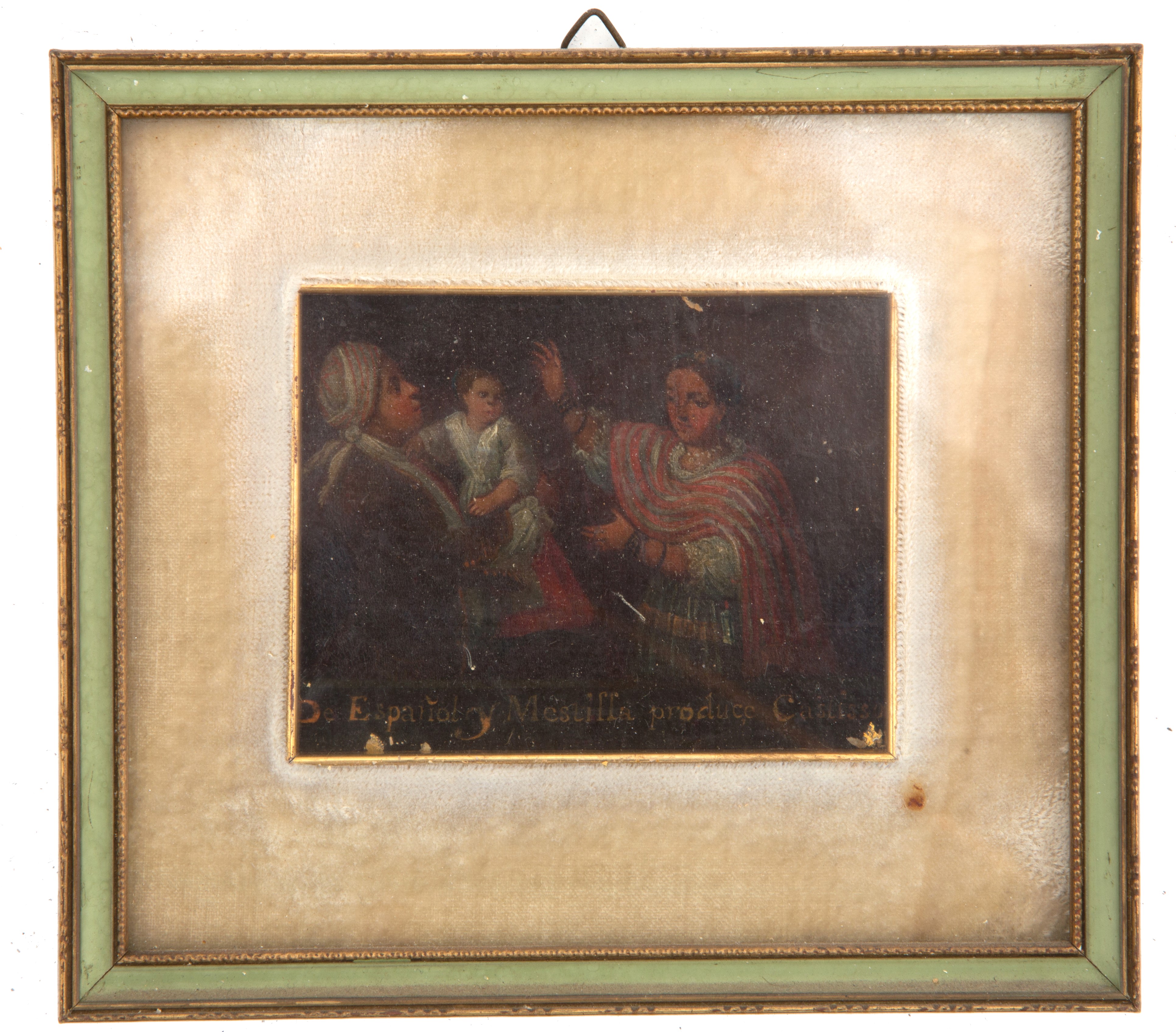 Cinque dipinti "SCENE DI VITA"