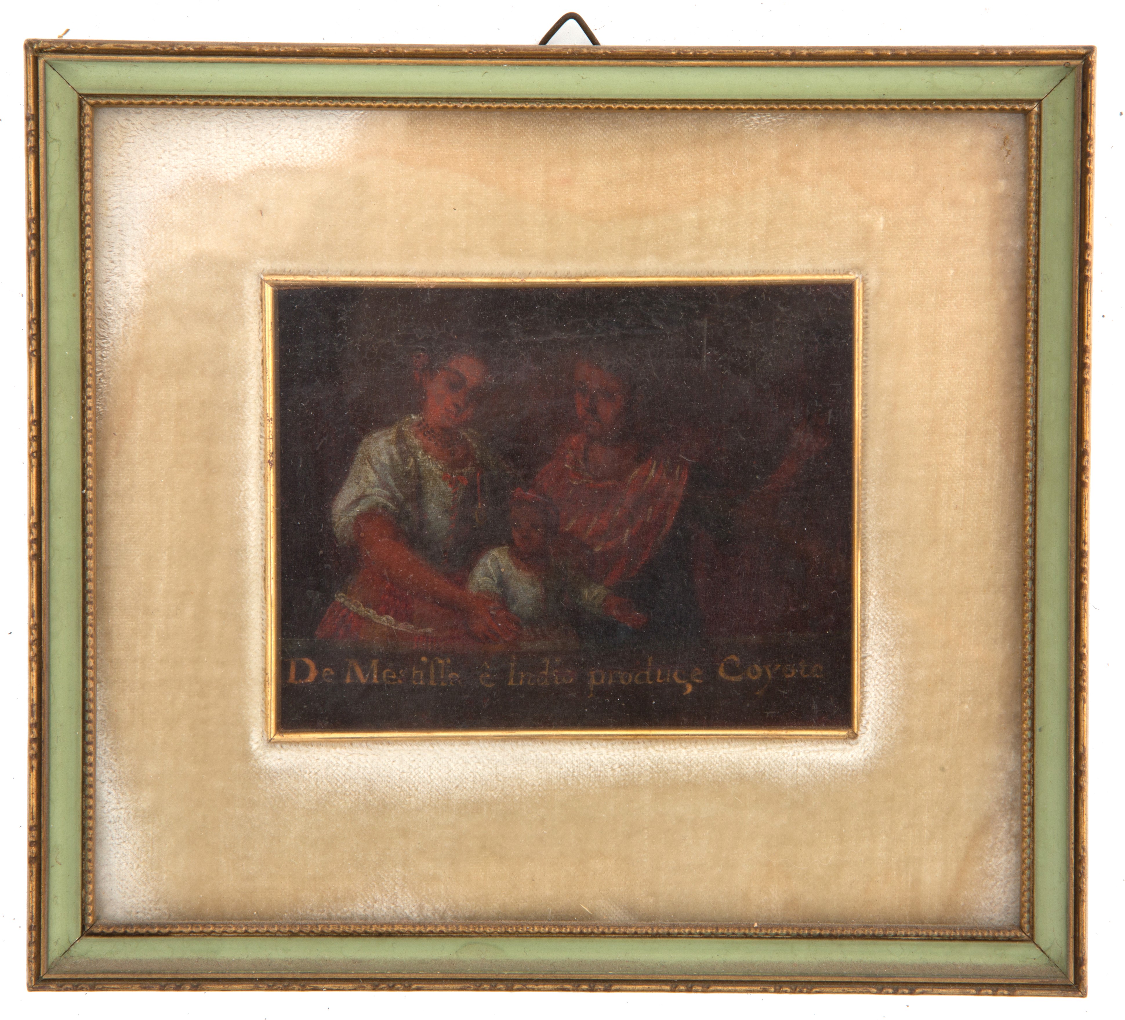 Cinque dipinti "SCENE DI VITA"