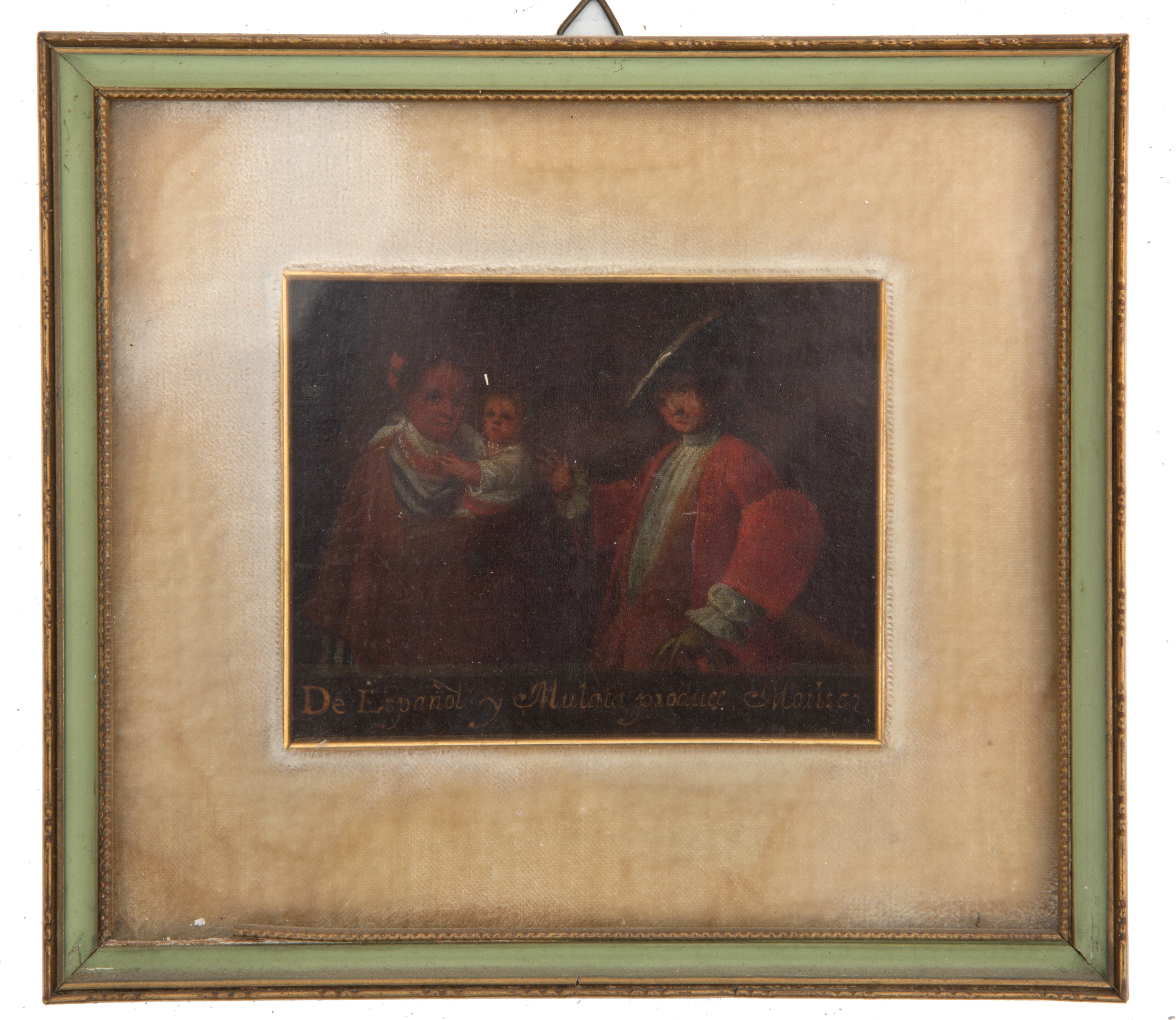 Cinque dipinti "SCENE DI VITA"