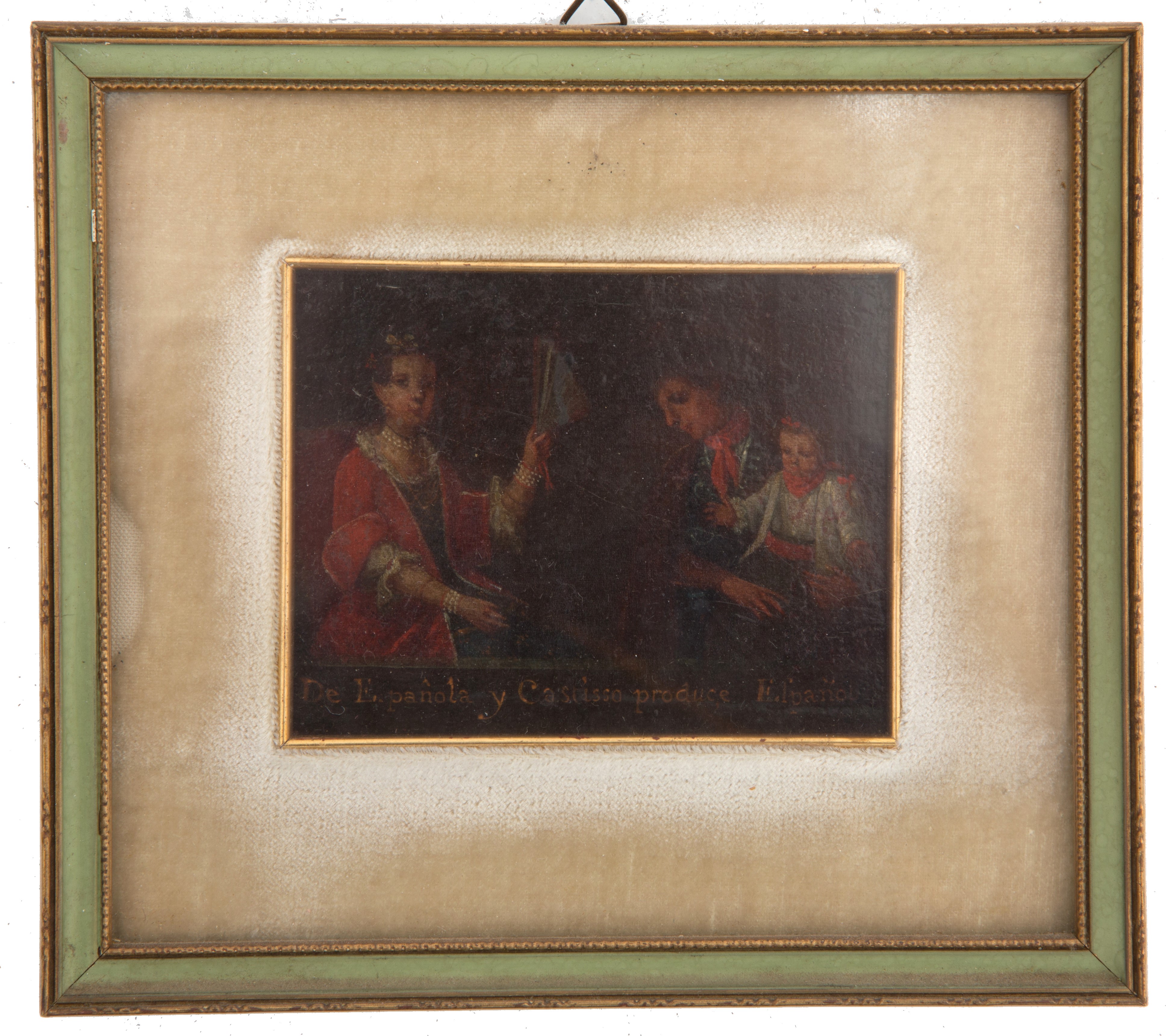 Cinque dipinti "SCENE DI VITA"