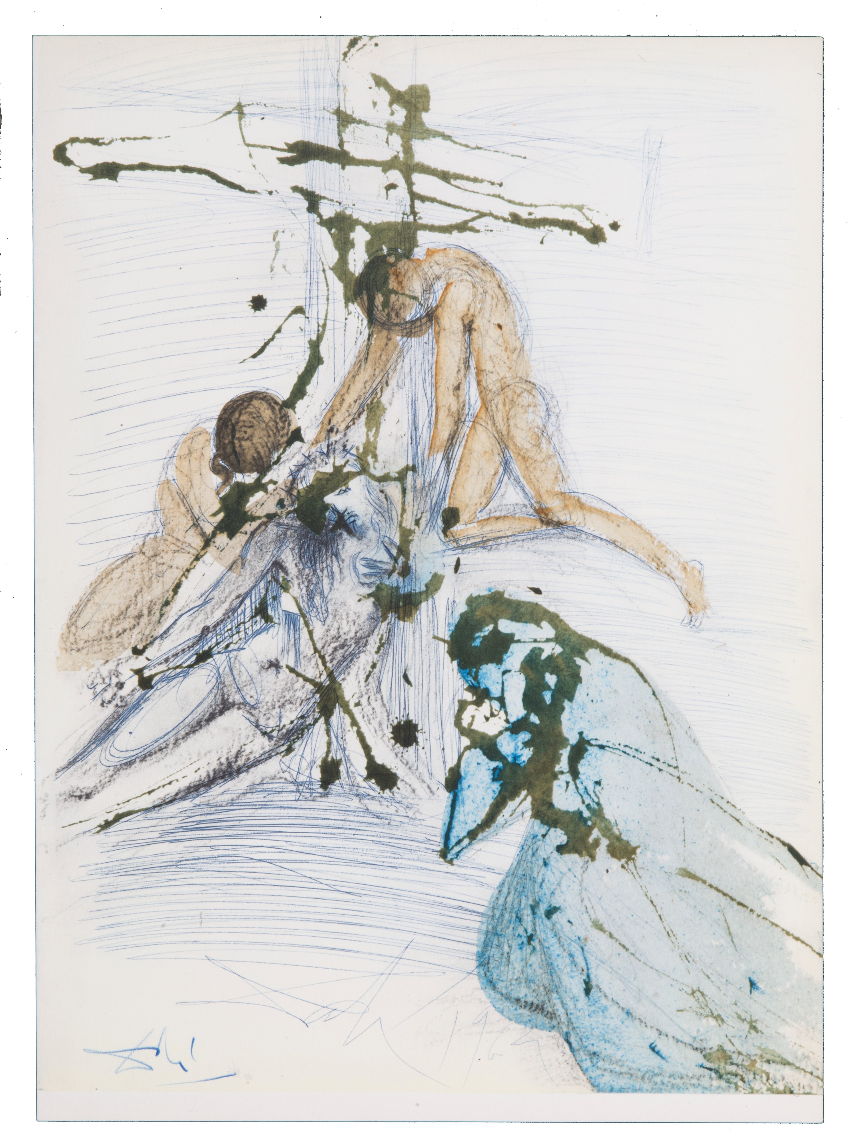 Salvador Dali' - Quattro Litografie. Biblia Sacra