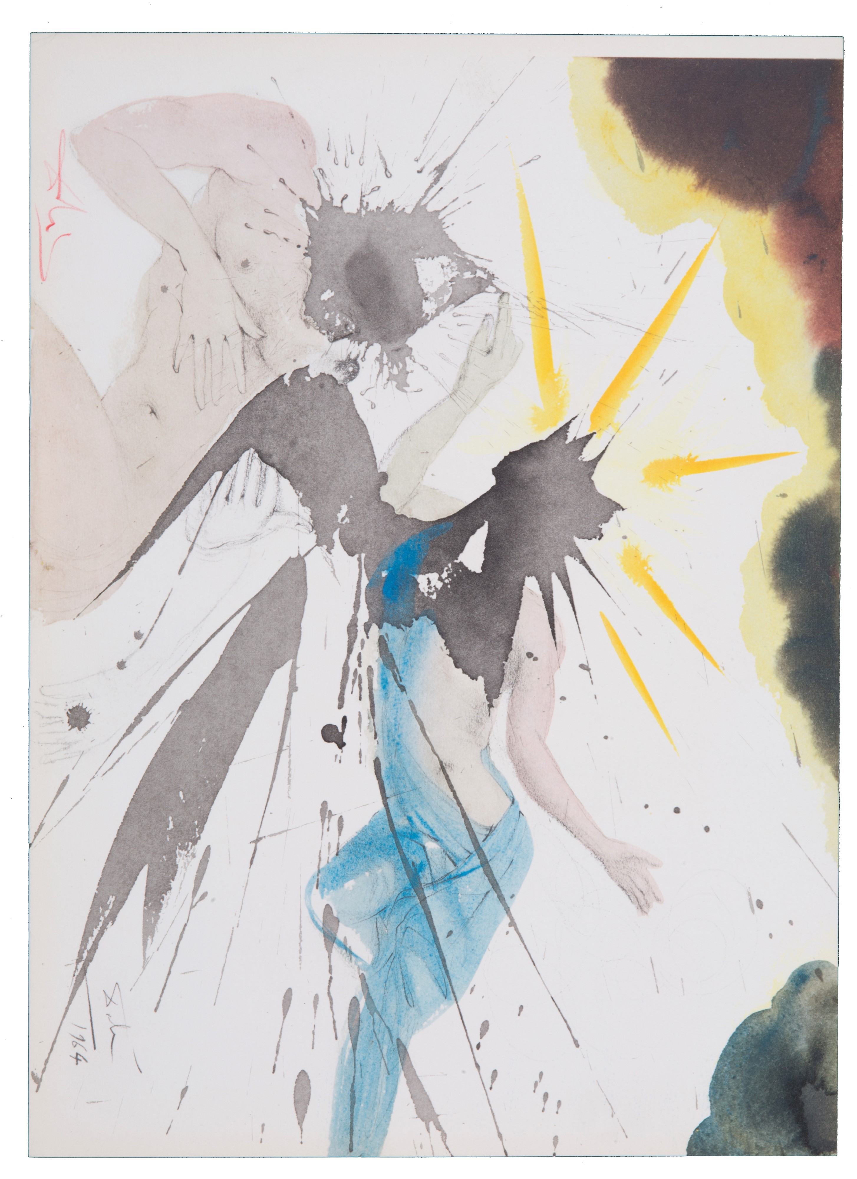 Salvador Dali' - Quattro Litografie. Biblia Sacra