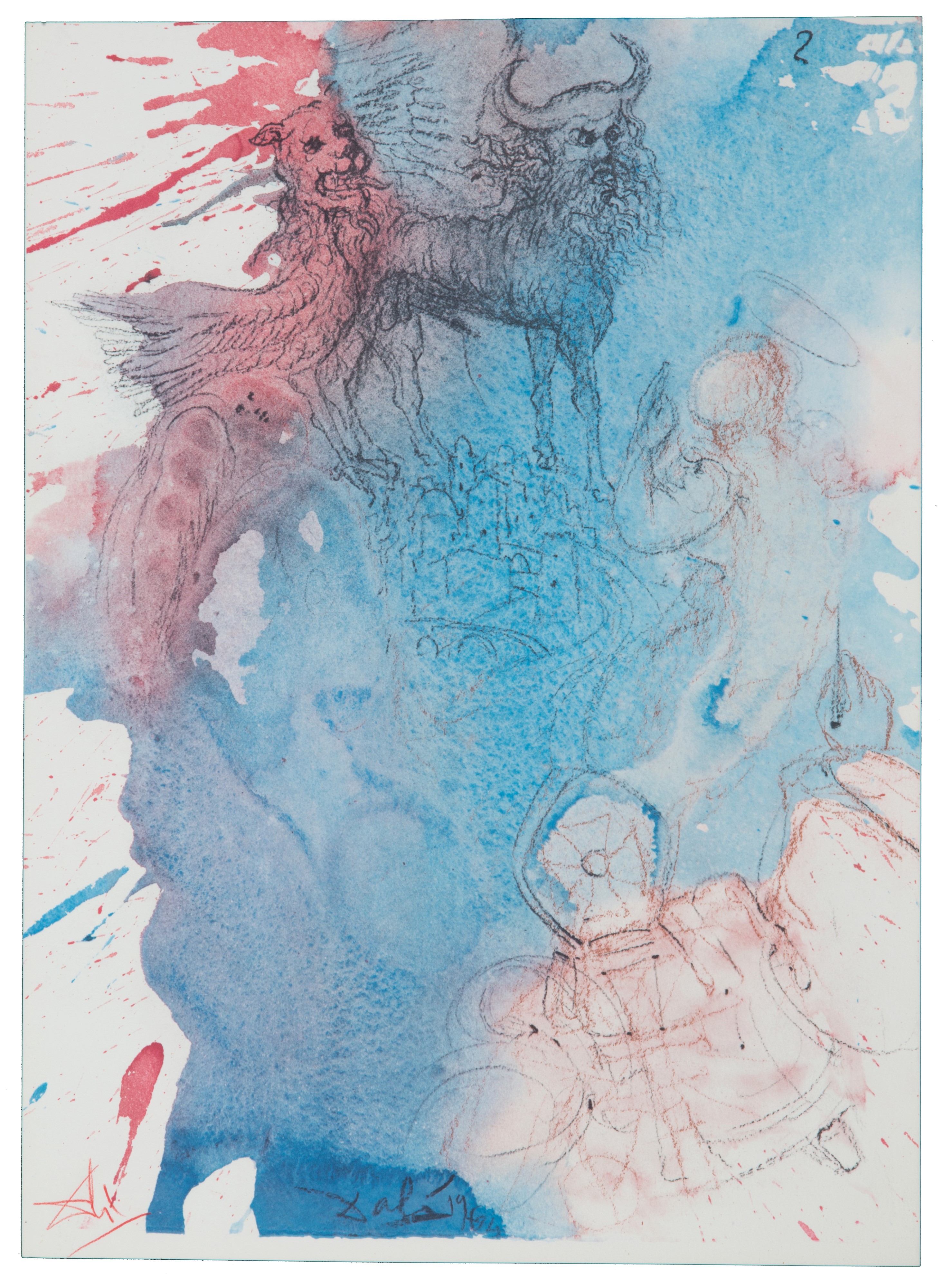 Quattro litografie. Biblia Sacra