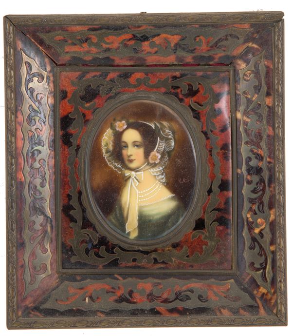 Miniature "PORTRAIT OF A GIRL"