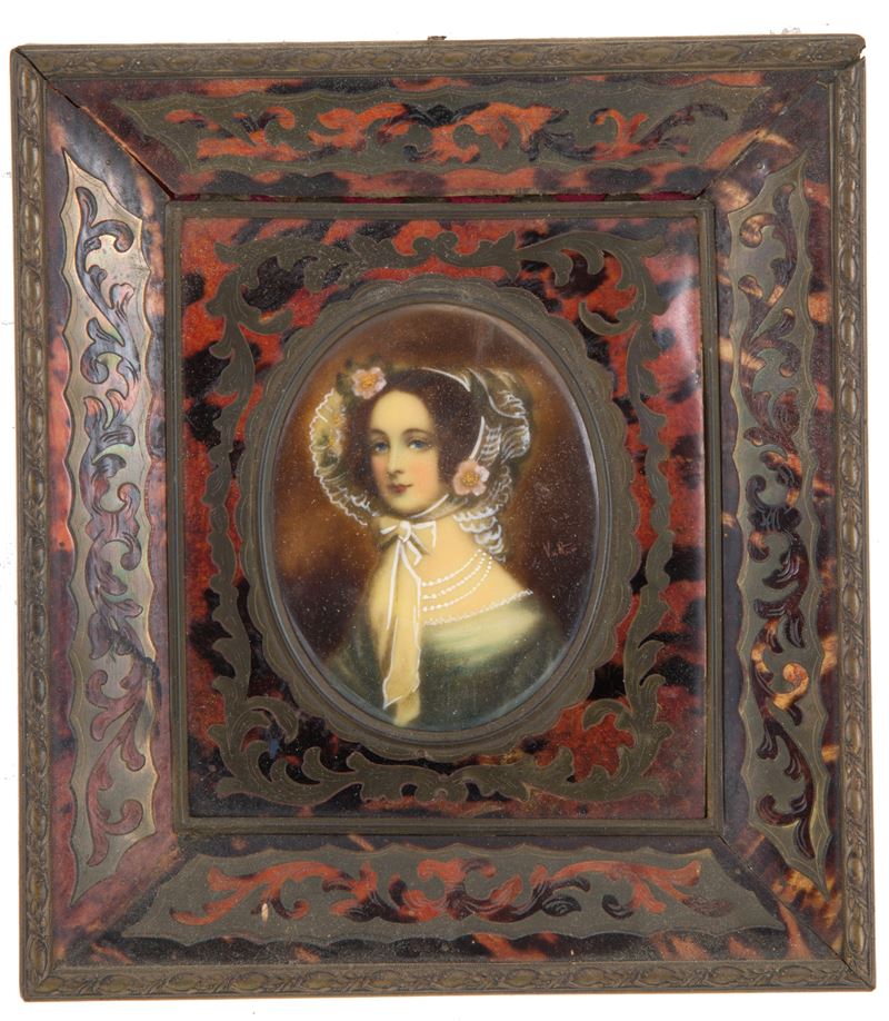 Miniatura "ritratto di Fanciulla"