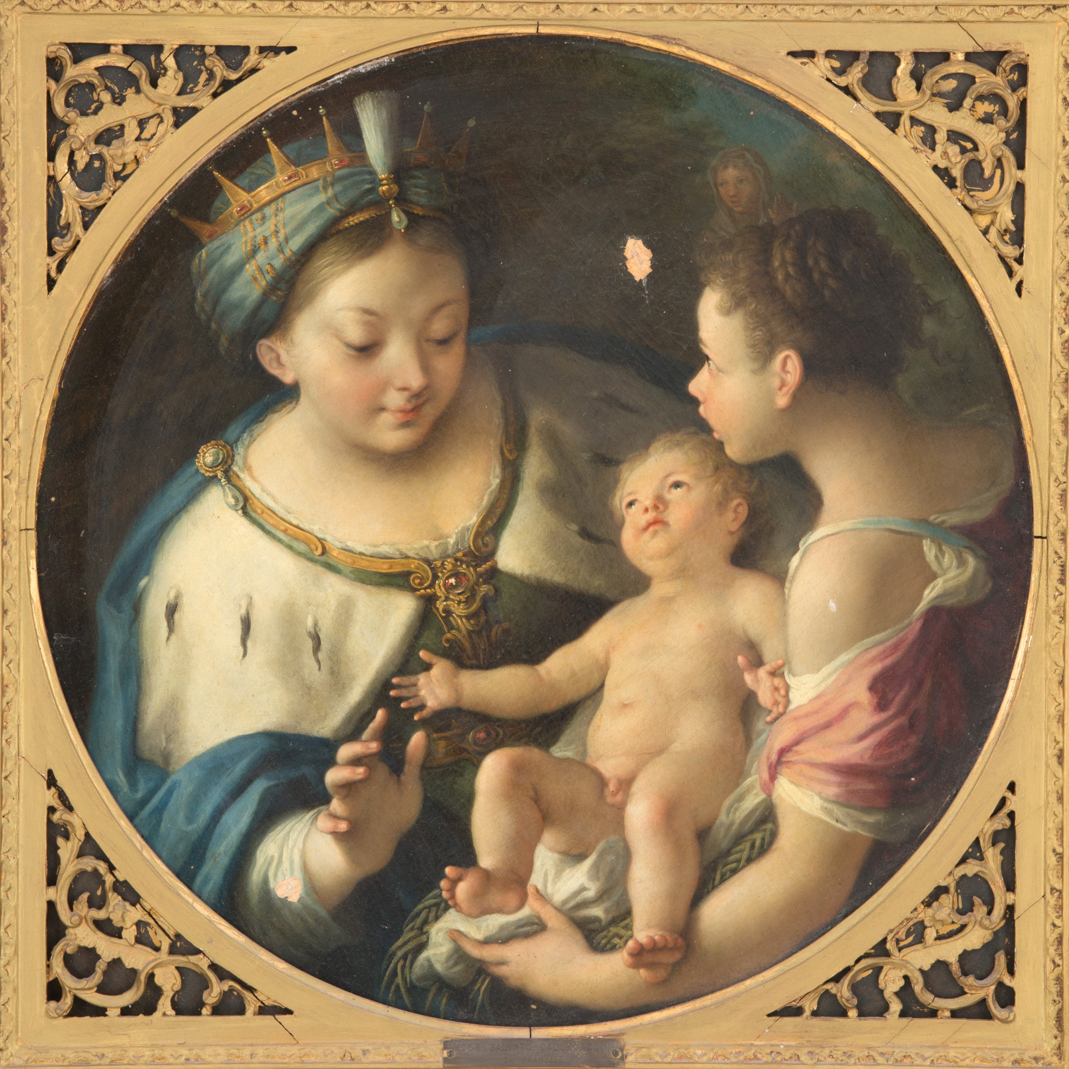 Dipinto "MOSE' SALVATO DALLE ACQUE"