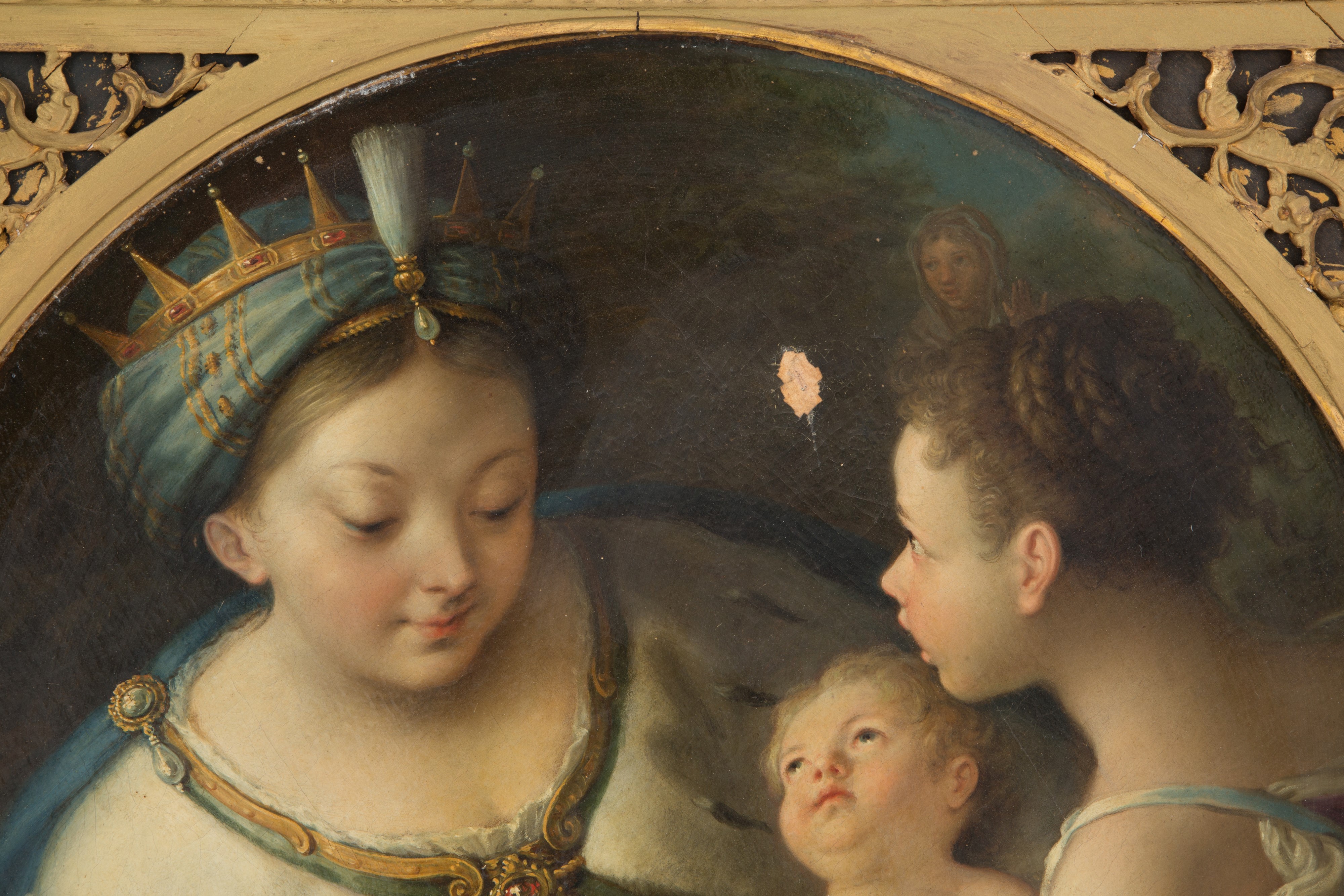 Dipinto "MOSE' SALVATO DALLE ACQUE"