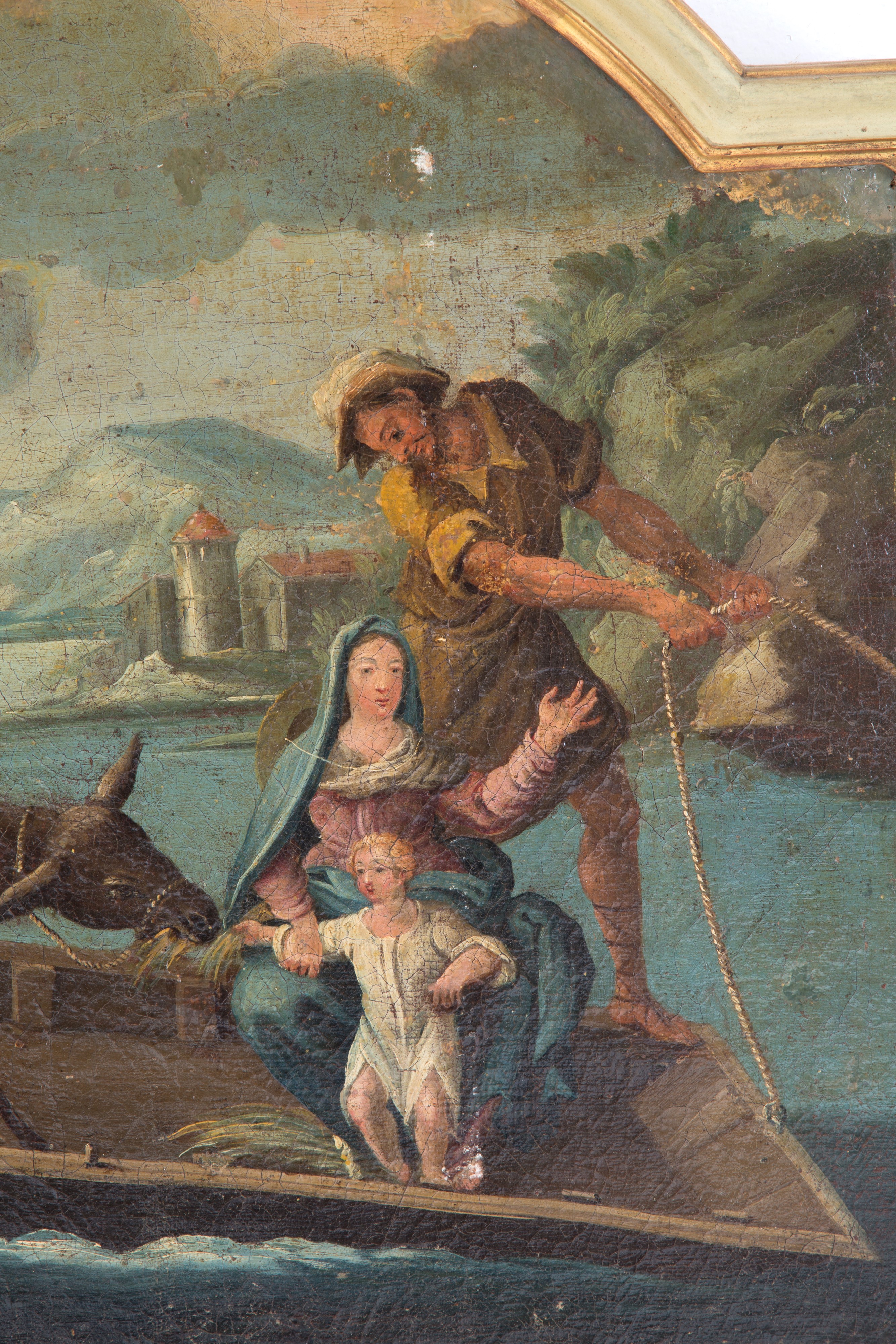 Dipinto "LA FUGA IN EGITTO"