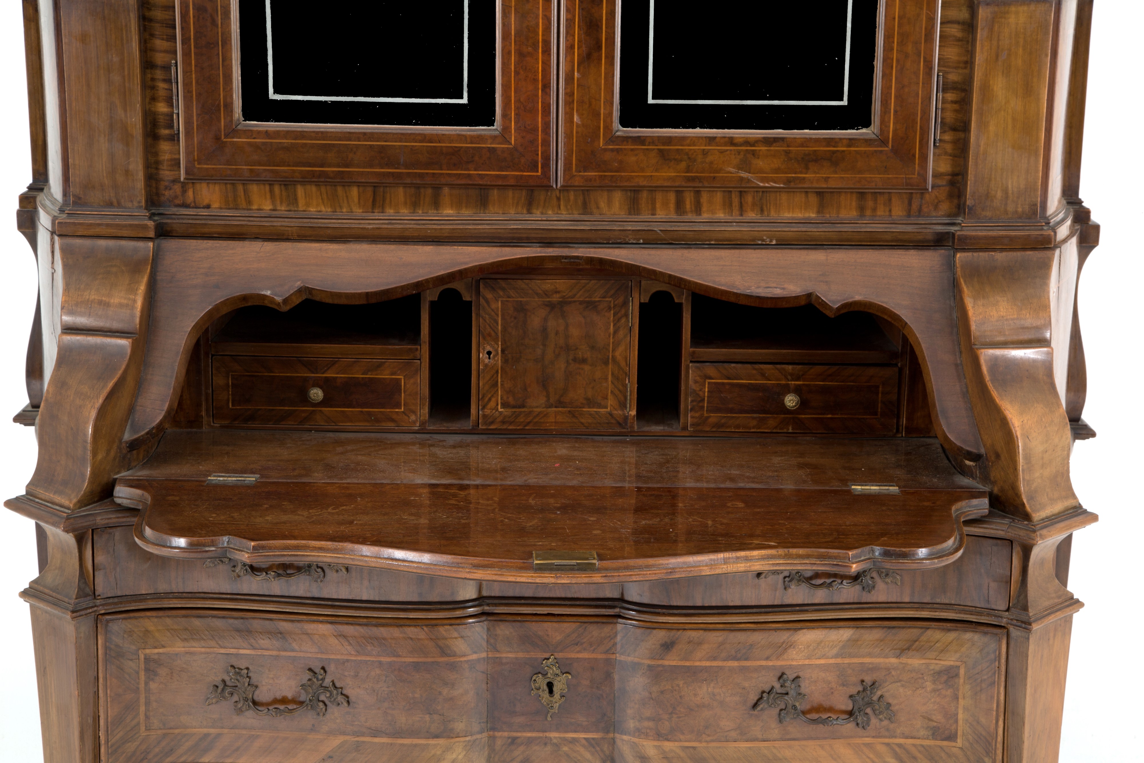 Bureau-trumeau in stile Ca' Rezzonico