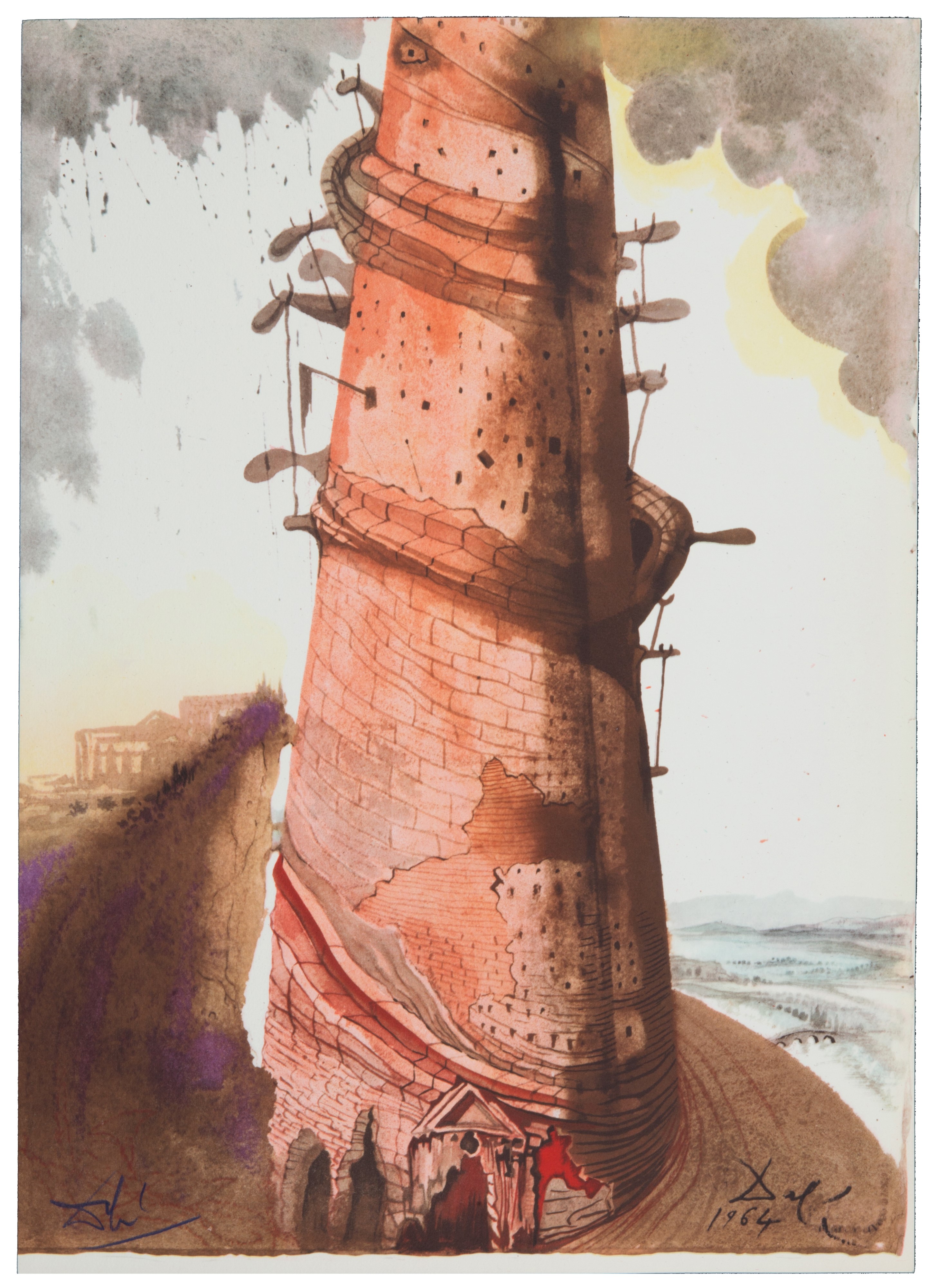 Salvador Dali' - Quattro Litografie. Biblia Sacra