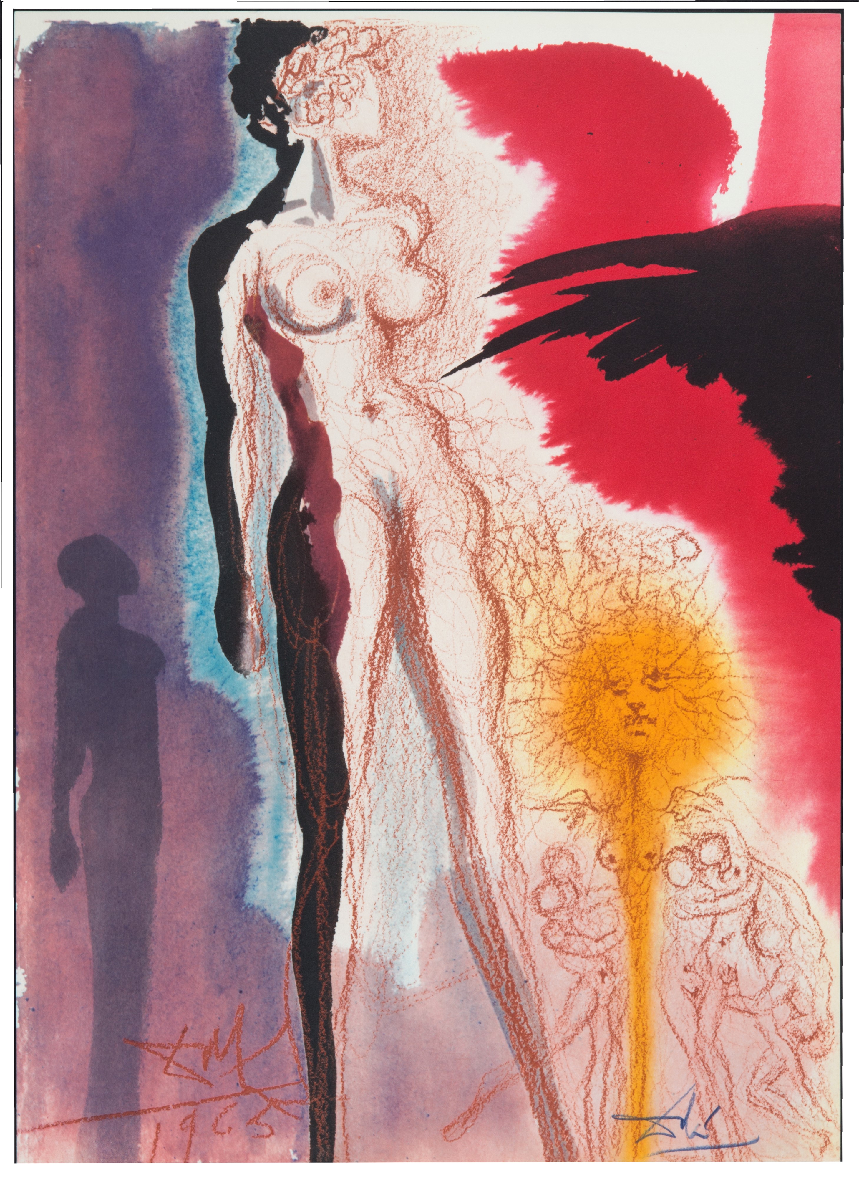 Salvador Dali' - Quattro Litografie. Biblia Sacra