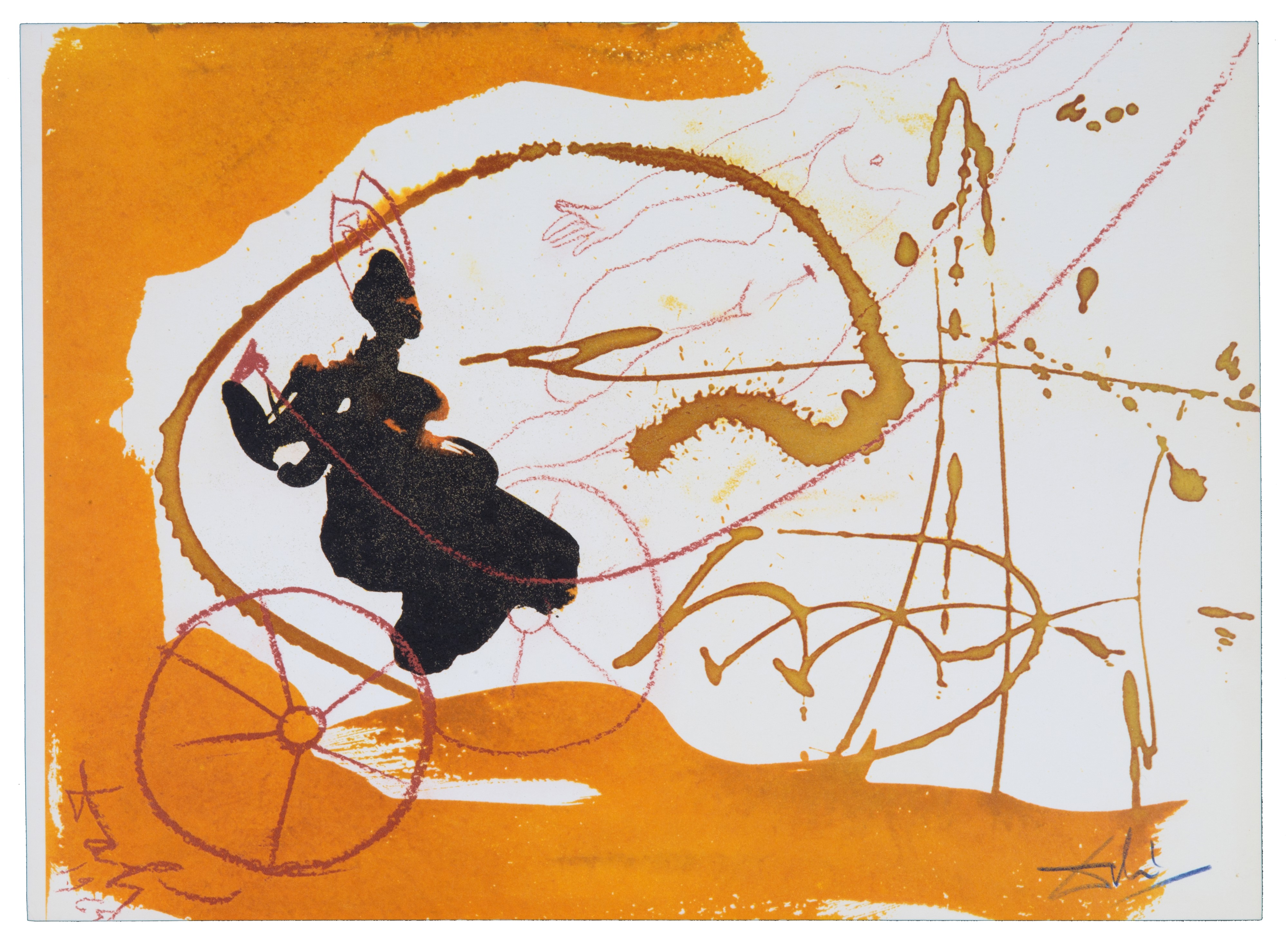Salvador Dali' - Tre Litografie. Biblia Sacra