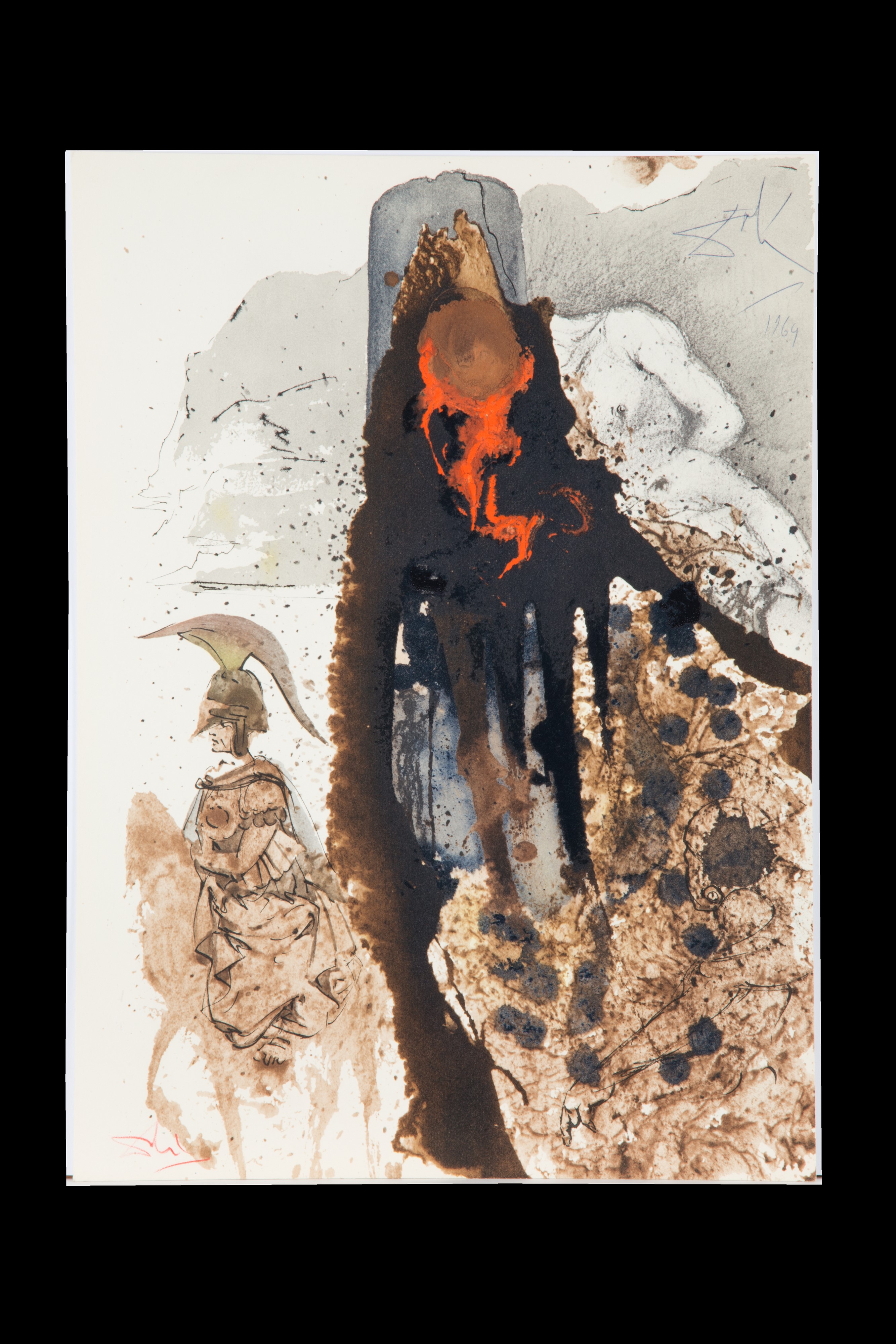 Salvador Dali' - Tre Litografie. Biblia Sacra