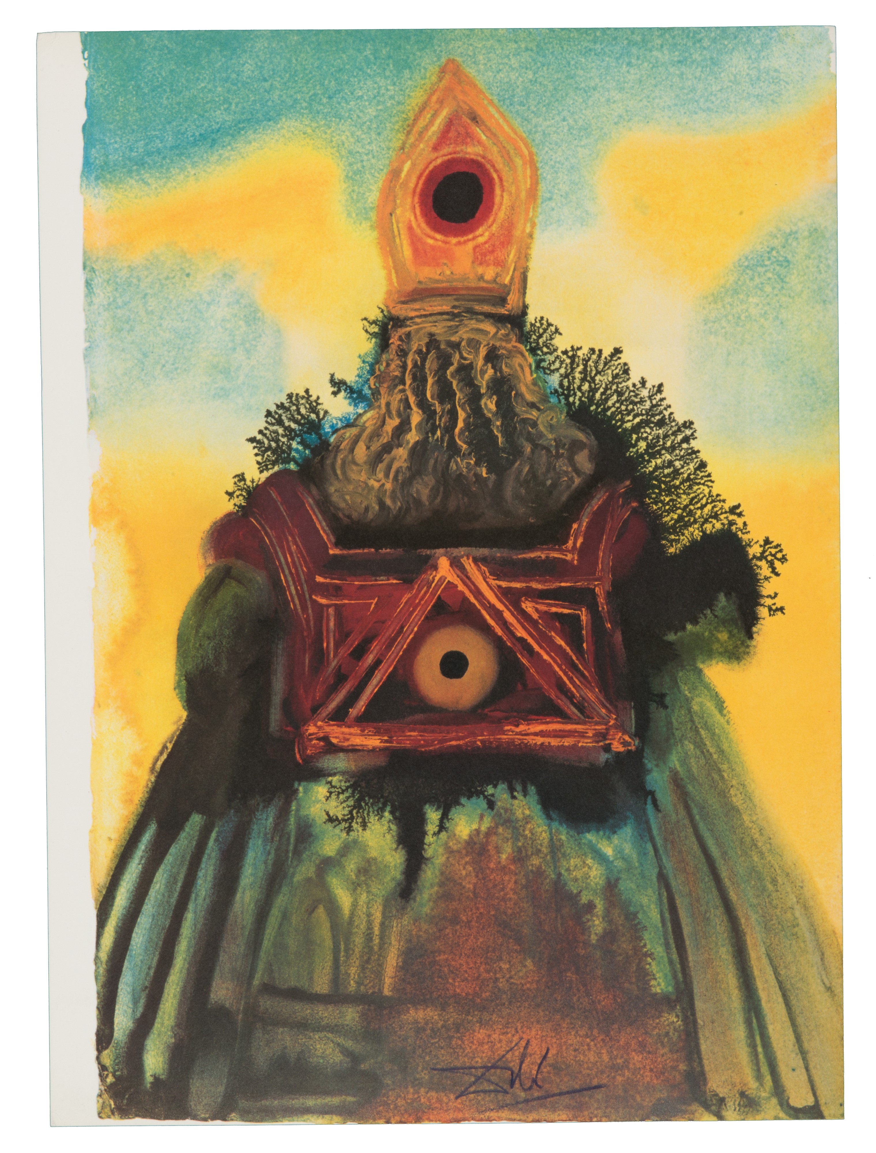 Due litografie. Biblia Sacra