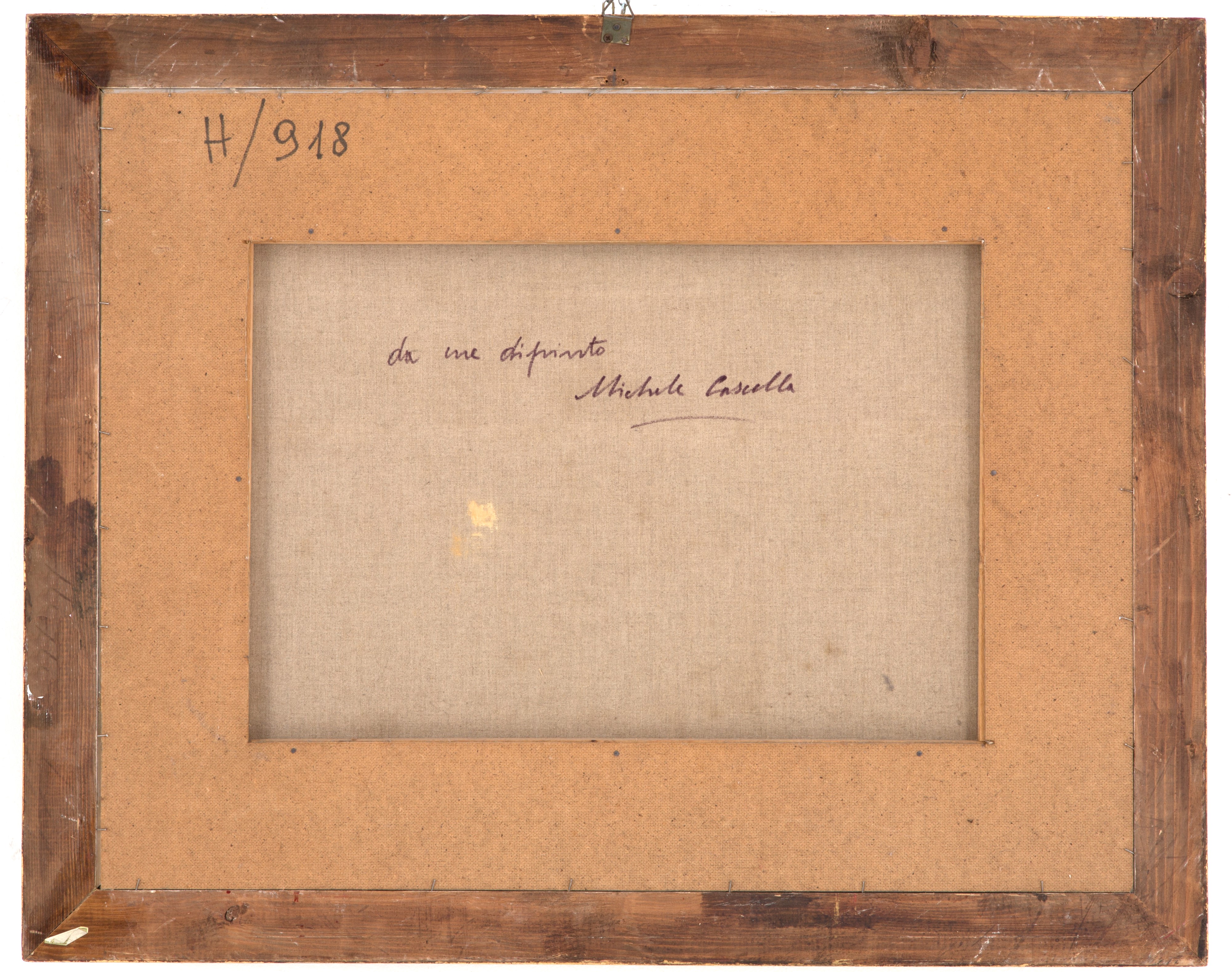 Dipinto "PAESAGGIO CON GINESTRE"