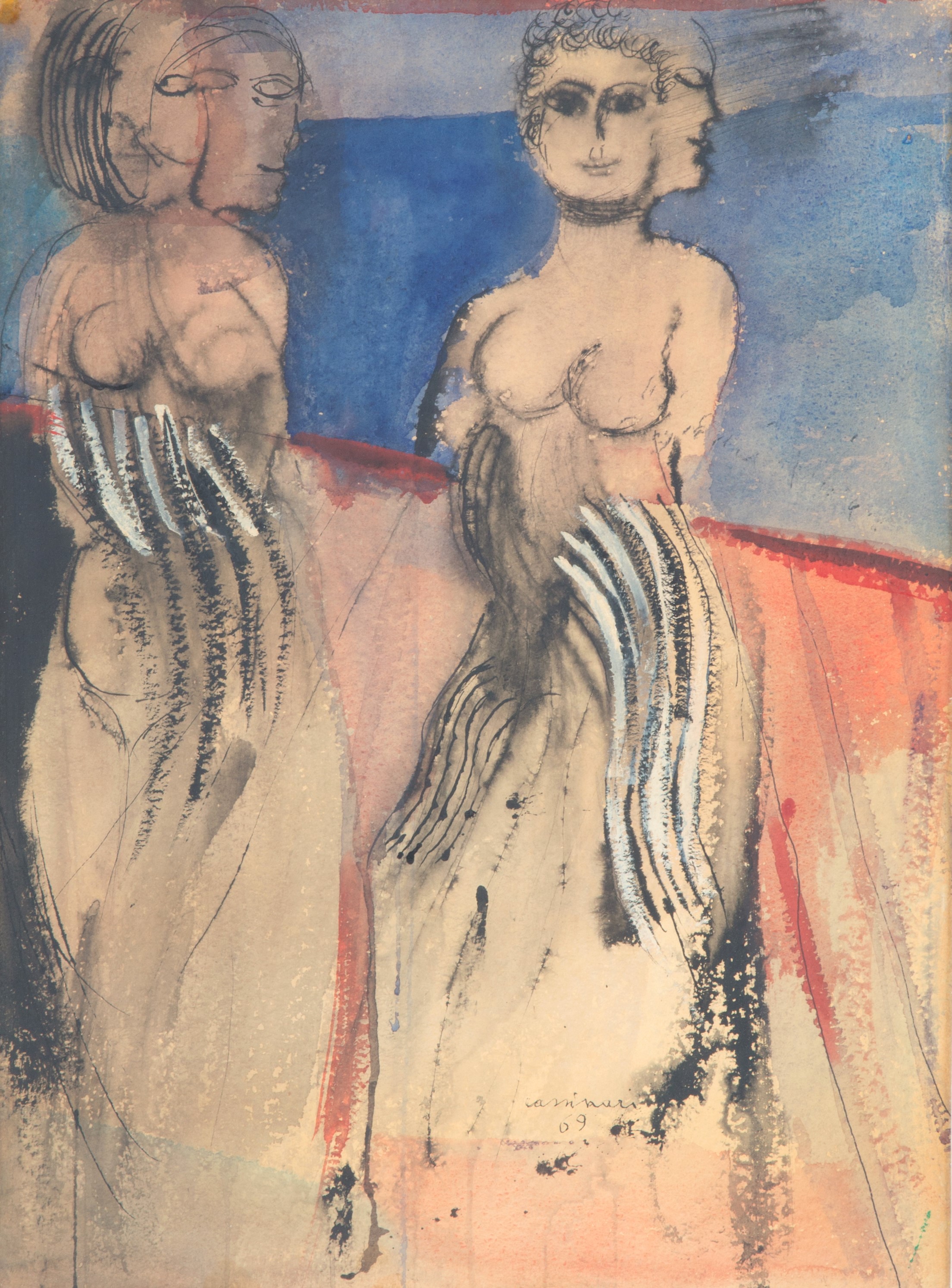 Tecnica mista "FIGURE FEMMINILI"