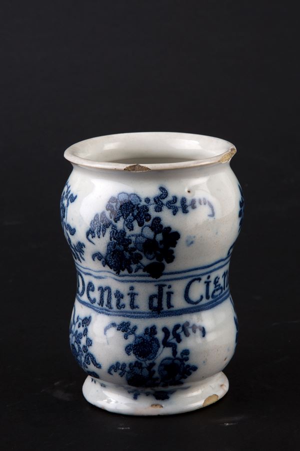 Albarello in maiolica