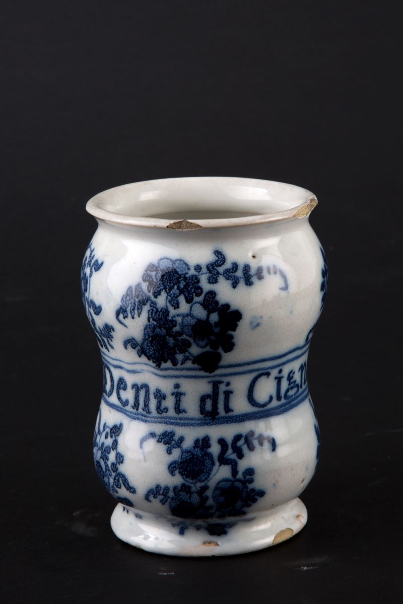 Albarello in maiolica