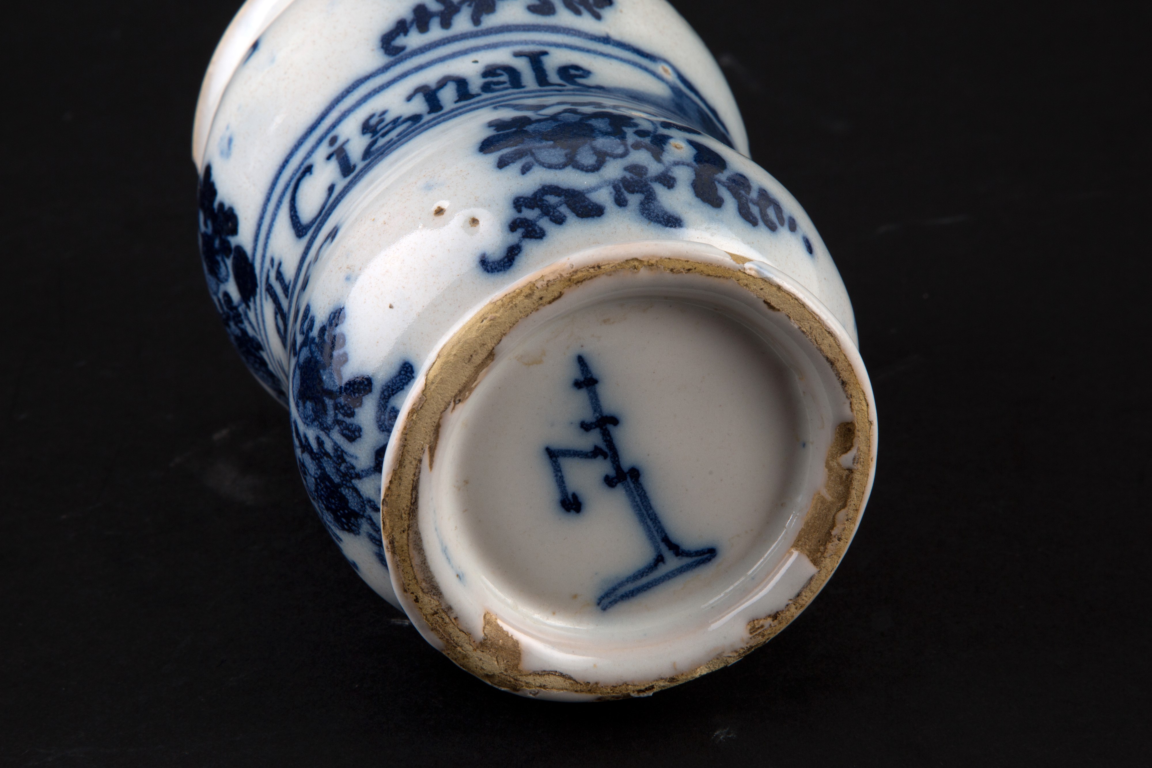 Albarello in maiolica