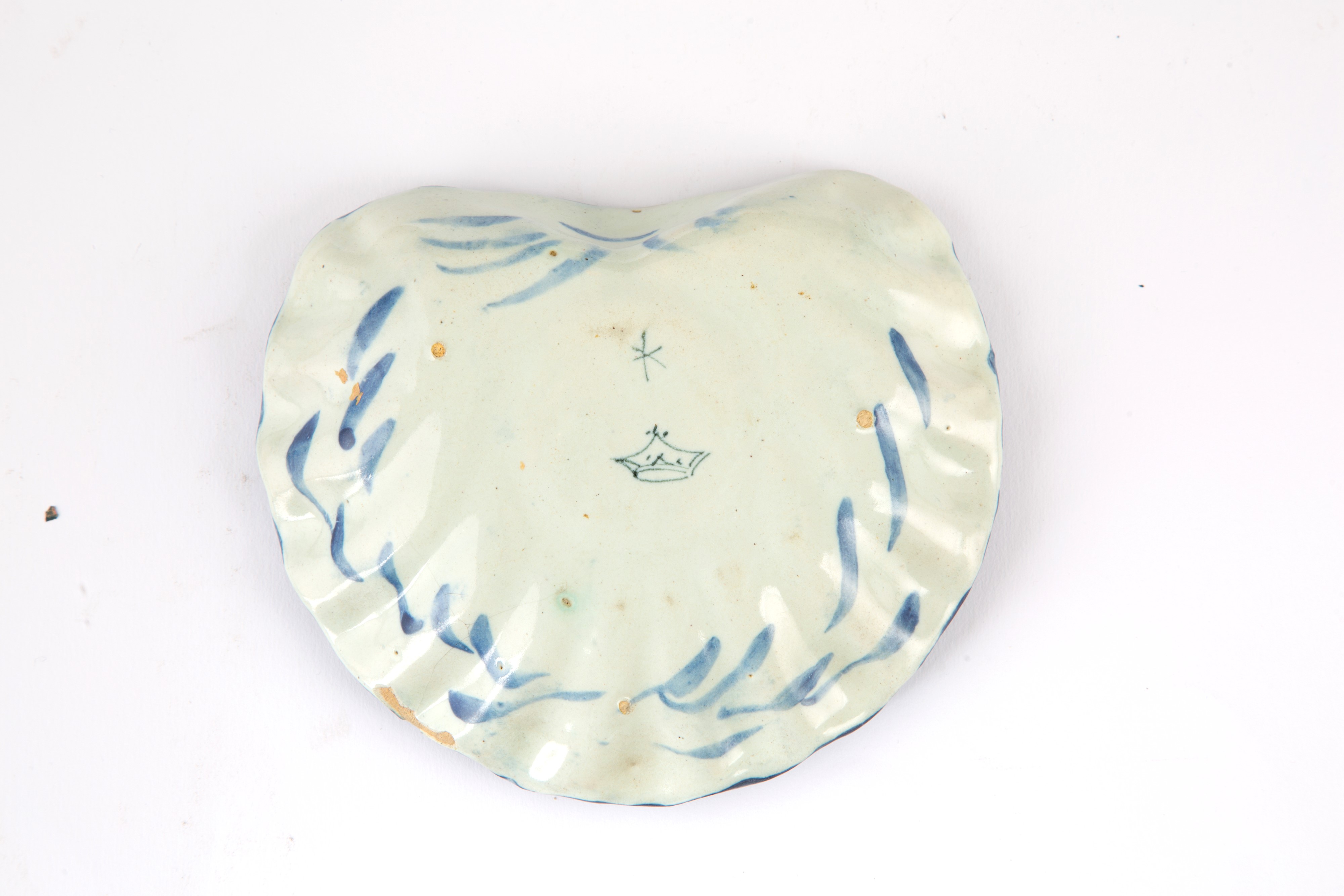 Portacandela in maiolica