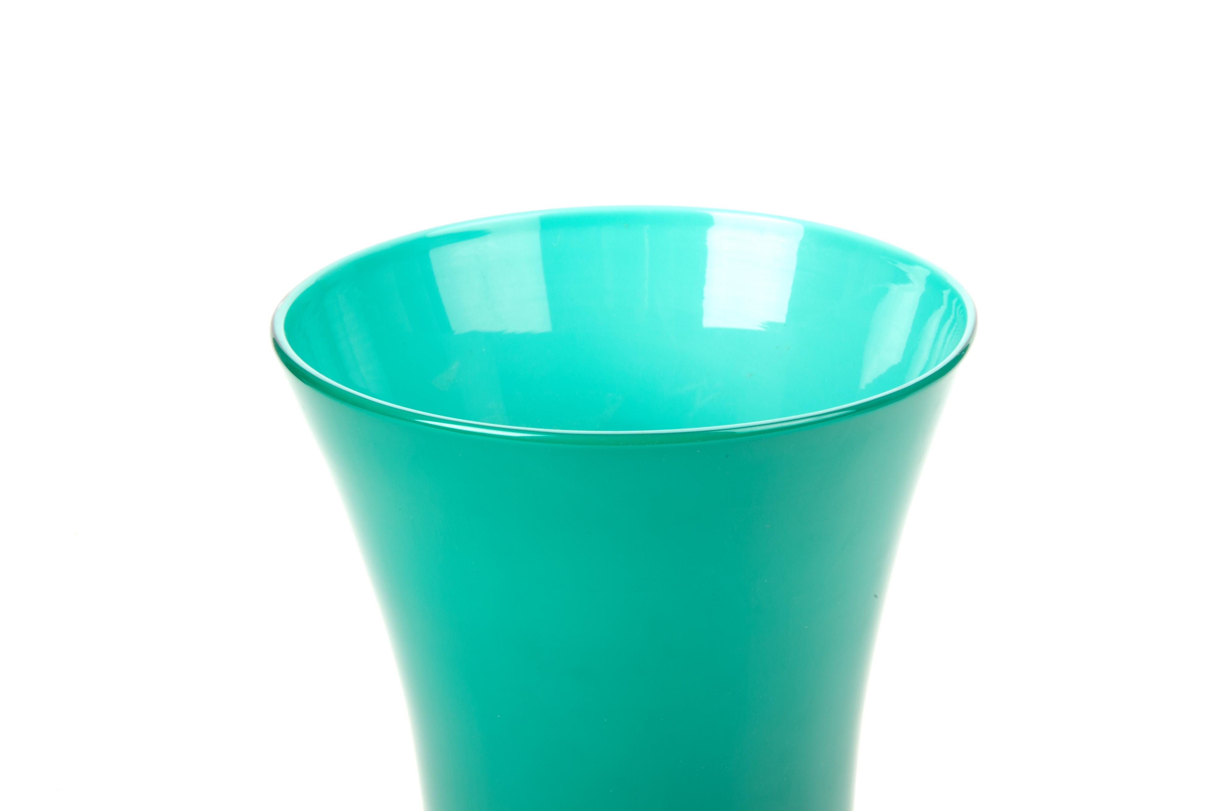Vaso Verde. Venini