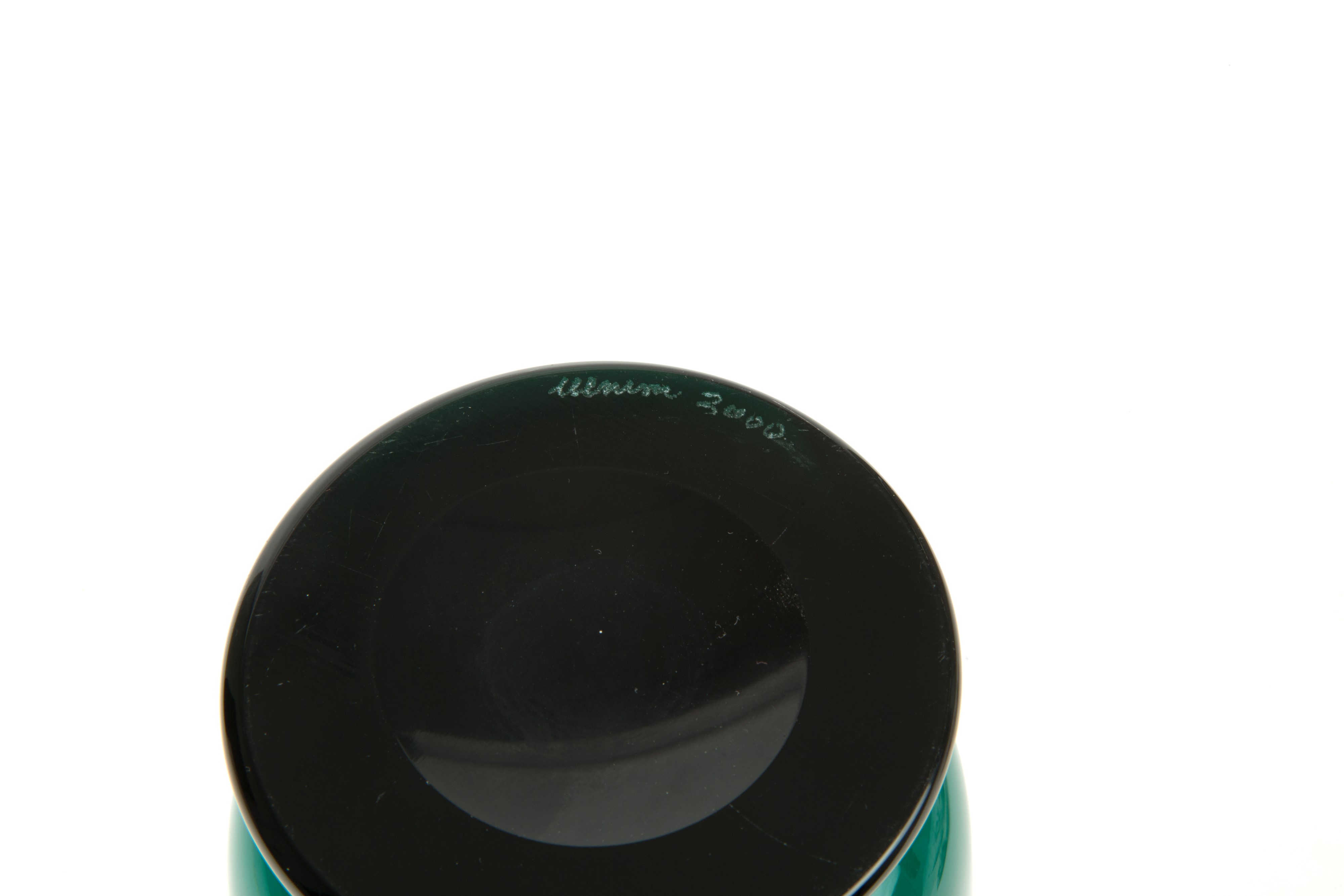 Vaso Verde. Venini