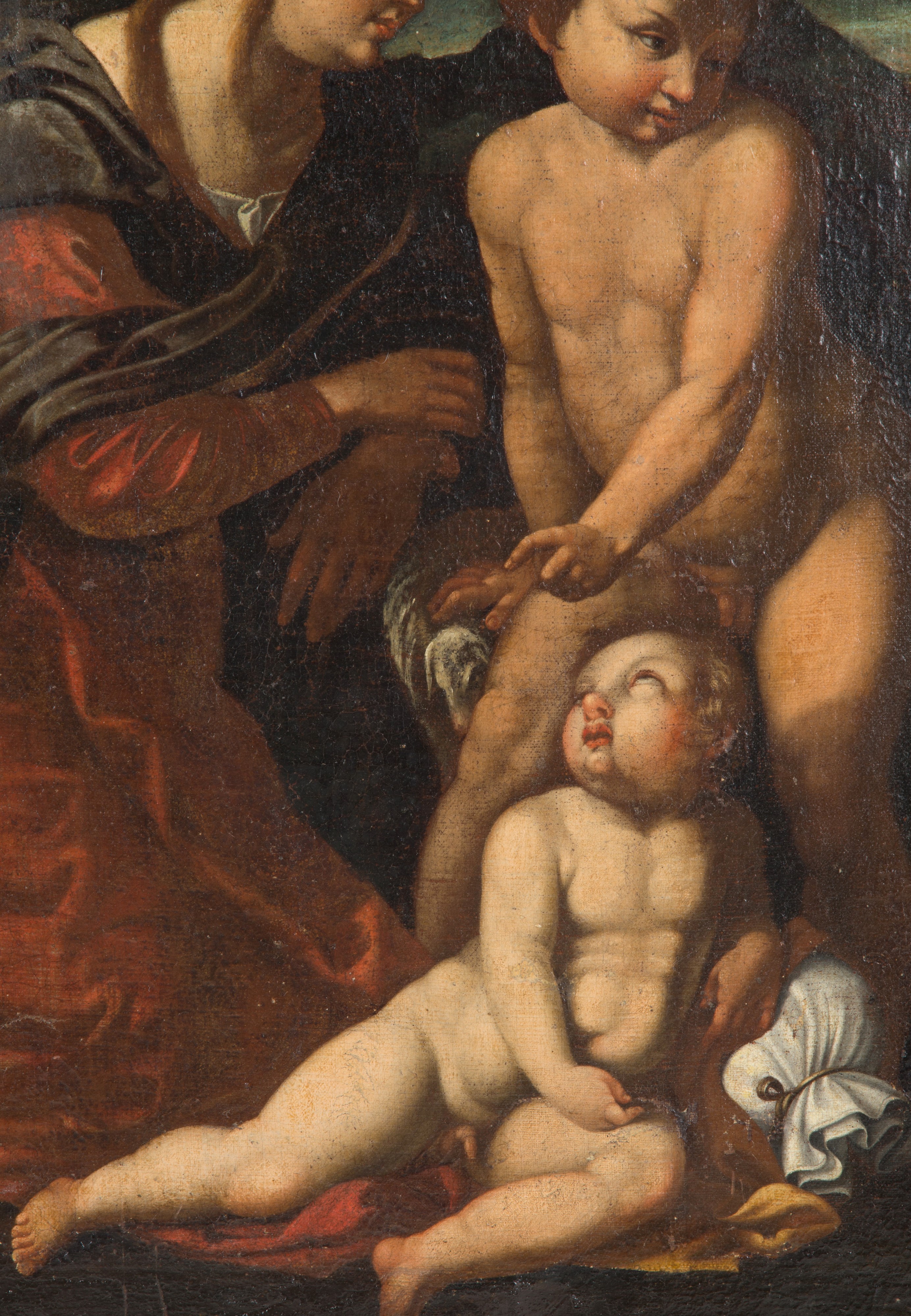 Dipinto "sacra Famiglia con San Giovannino"
