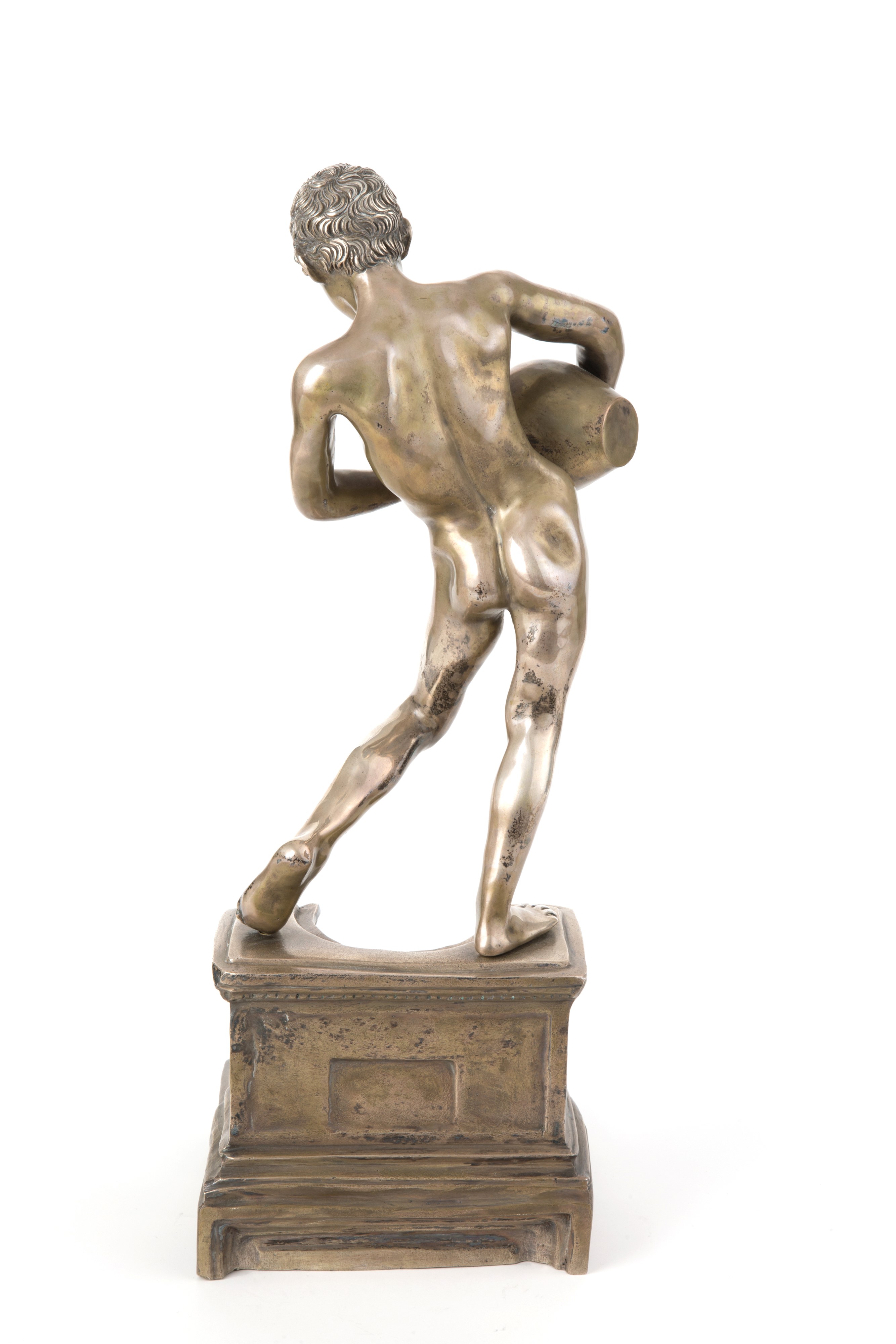 Vincenzo Gemito - Scultura in Argento "L'acquaiolo".