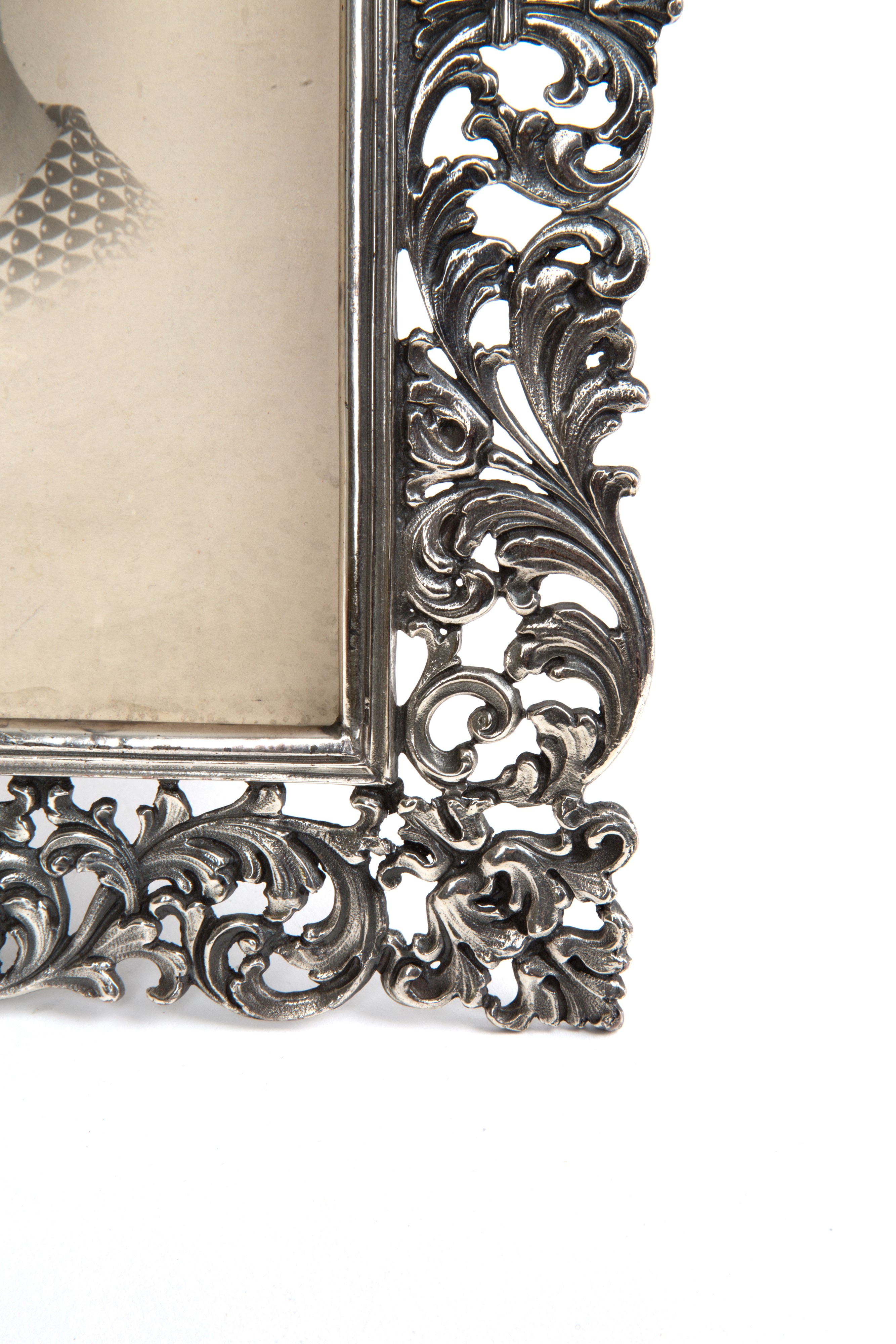 Portafotografia in argento