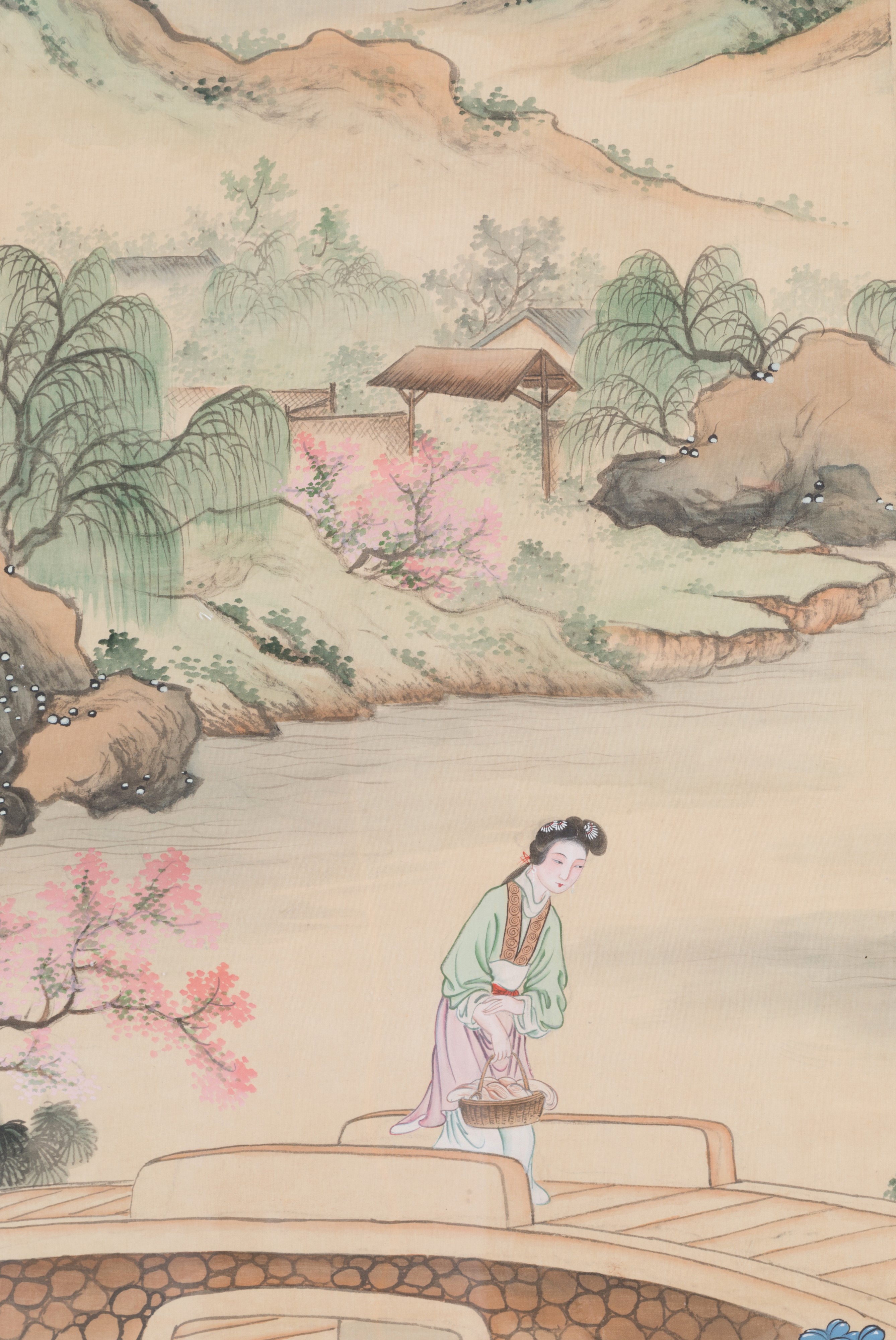 Paravento a tre pannelli