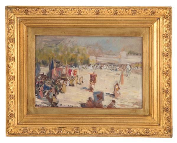 PAOLO SALA - Painting"PROCESSION"