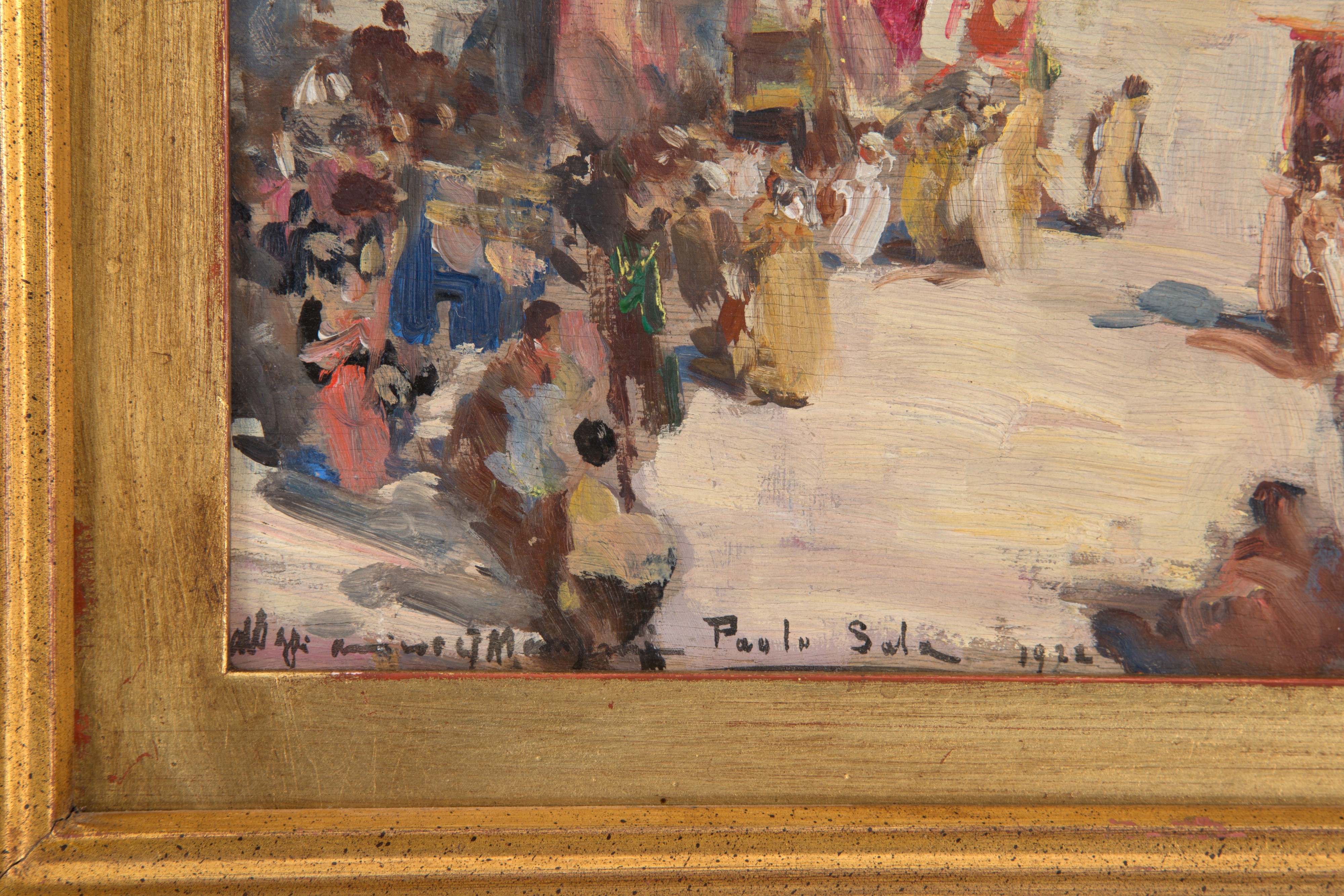Paolo Sala - Dipinto "processione"