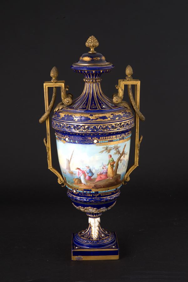 Sèvres porcelain vase