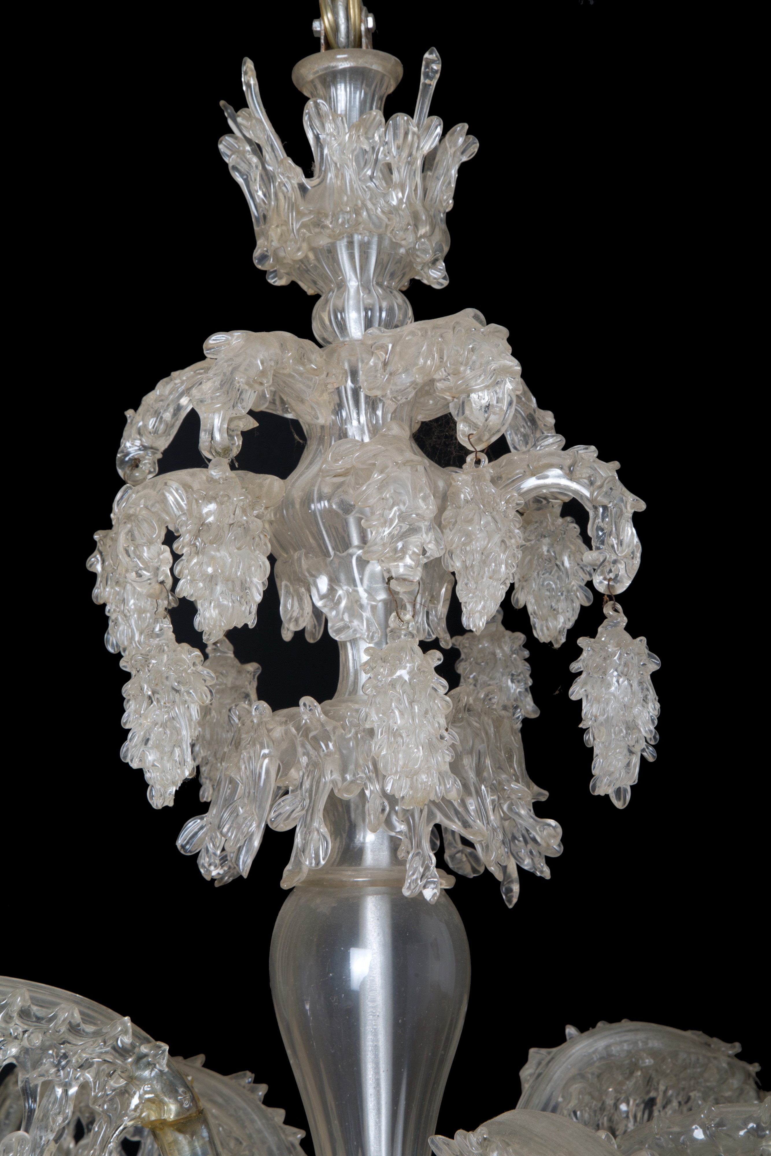 Lampadario in Vetro Soffiato