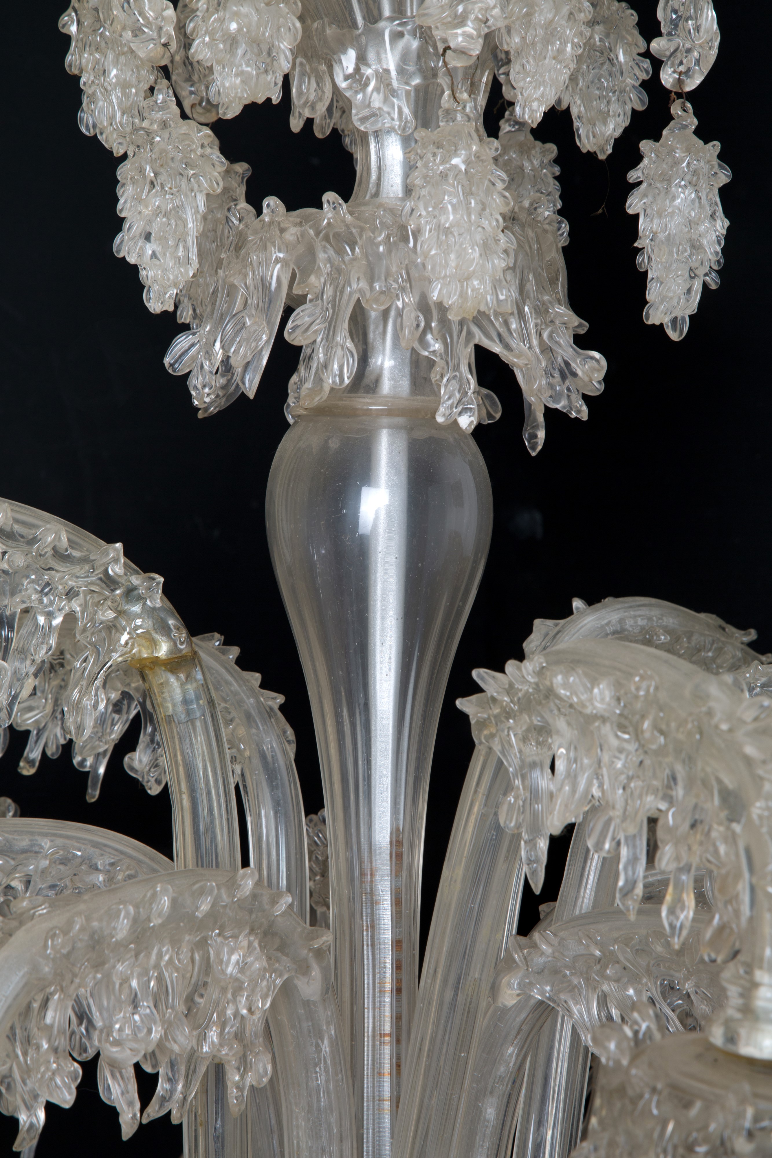 Lampadario in Vetro Soffiato