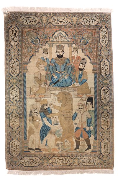 Tappeto Kashan Mohtashem. Persia