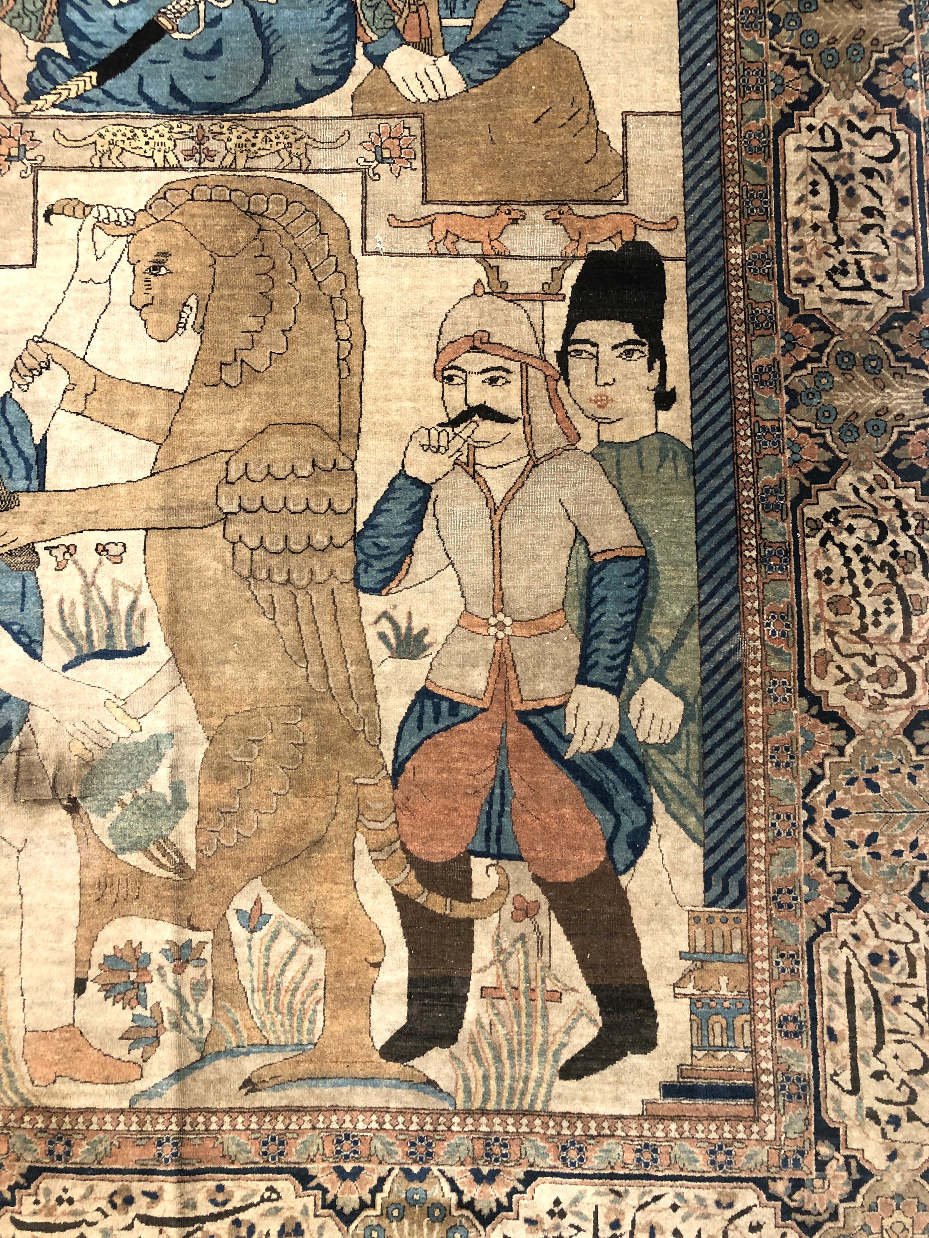 Tappeto Kashan Mohtashem. Persia