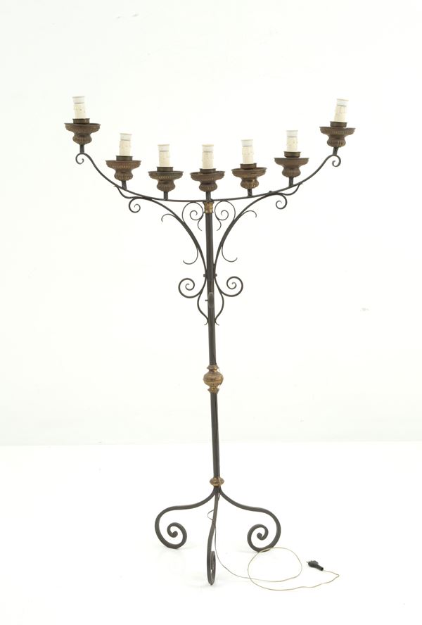 Candelabro a sette luci