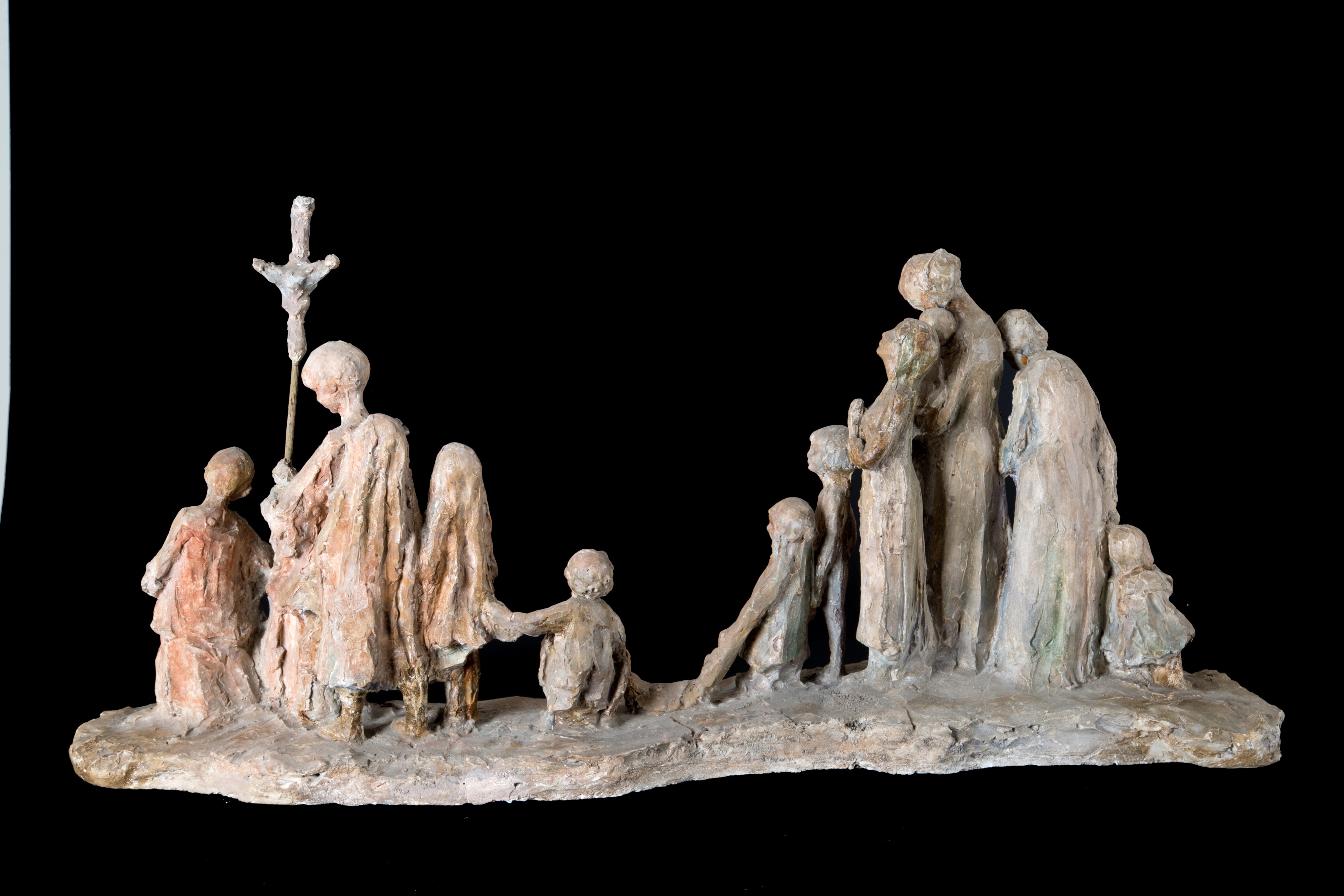 Lina Arpesani - Scultura "processione"