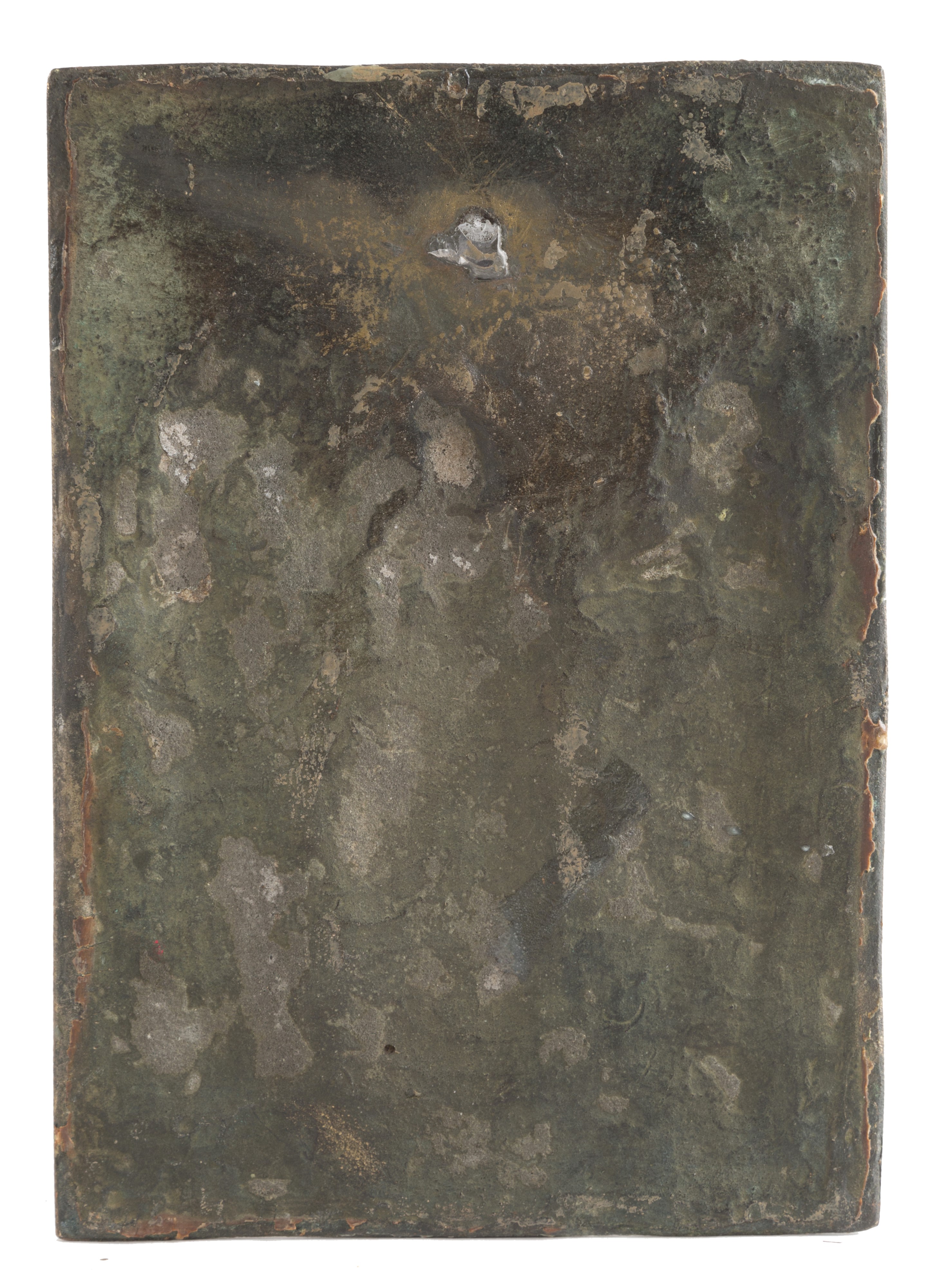 Placca in Bronzo "santa Cecilia e Santi"